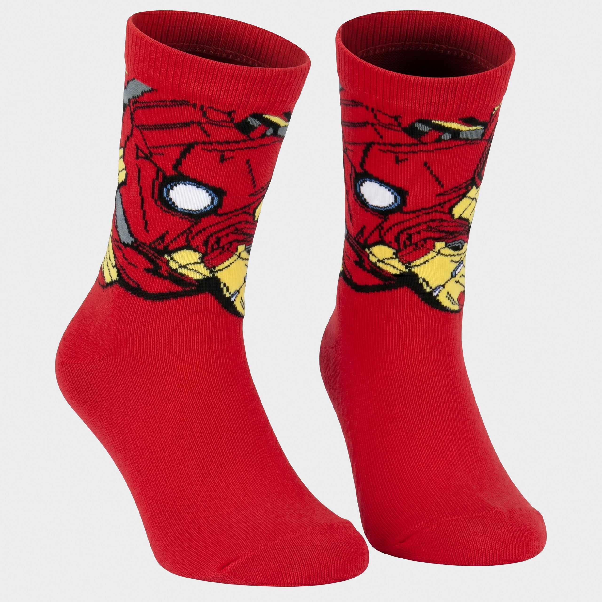 Marvel Avengers Iron Man And Hulk Pack Of 3 Socks