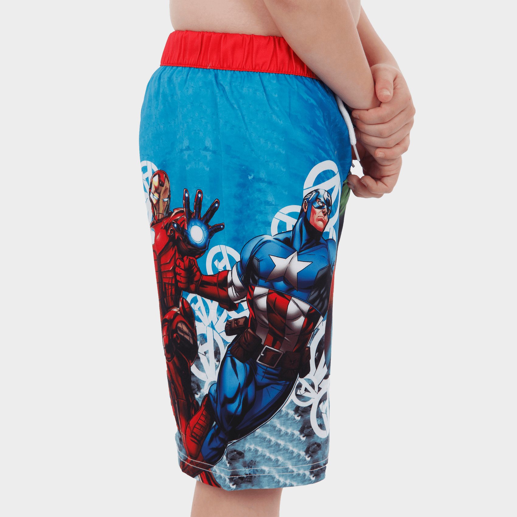 Boys Marvel Avengers Swim Shorts Character