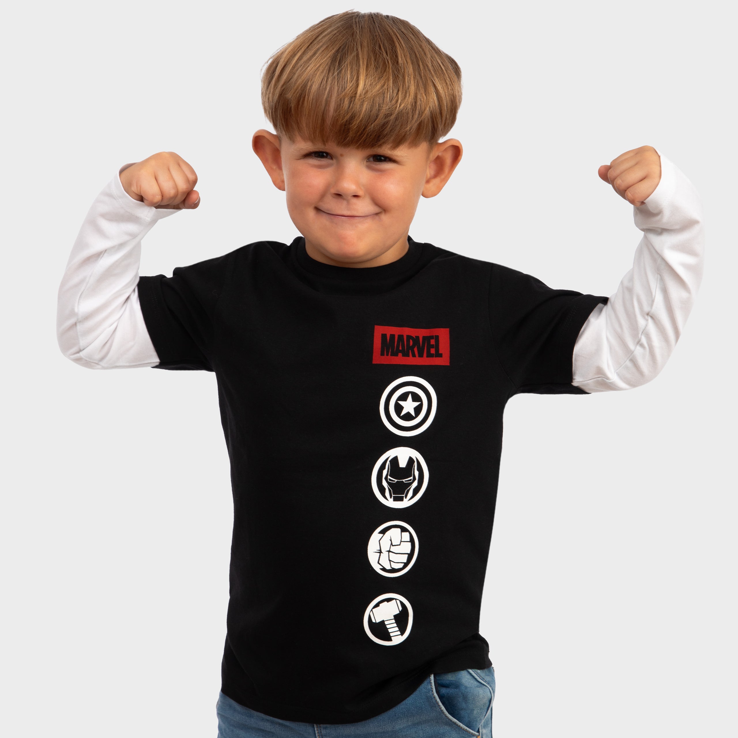 Boys Avengers Long Sleeve T-shirt