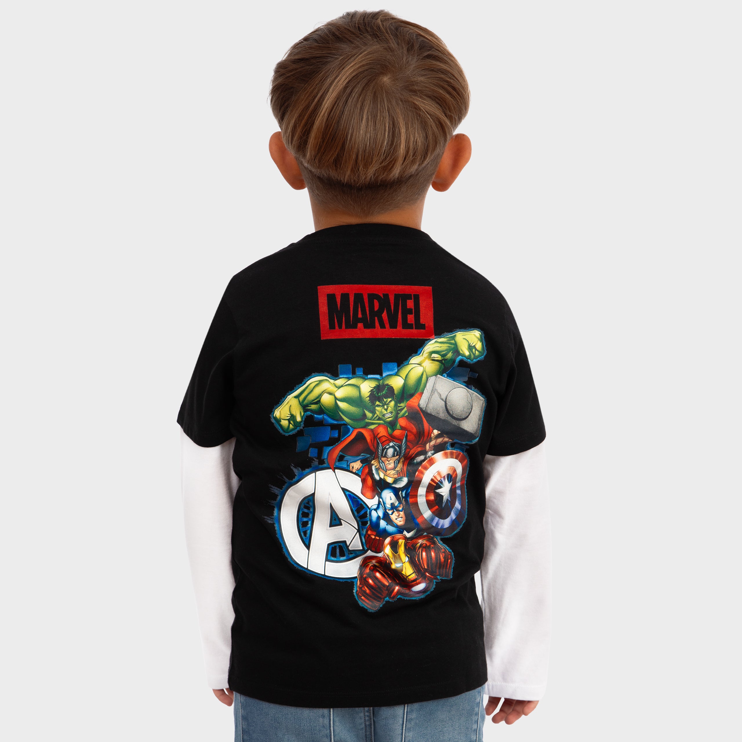 Boys Avengers Long Sleeve T-shirt