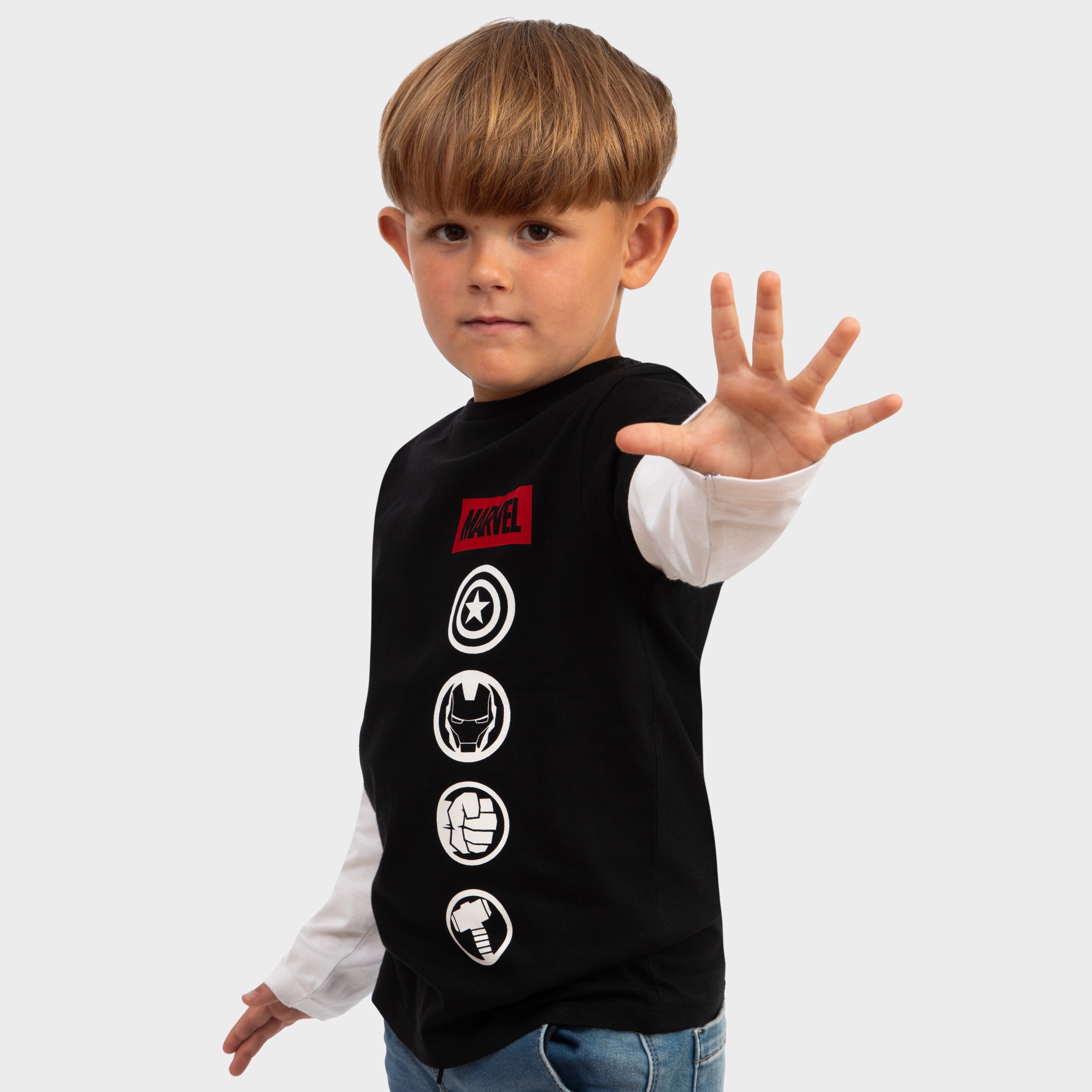 Boys Avengers Long Sleeve T-shirt