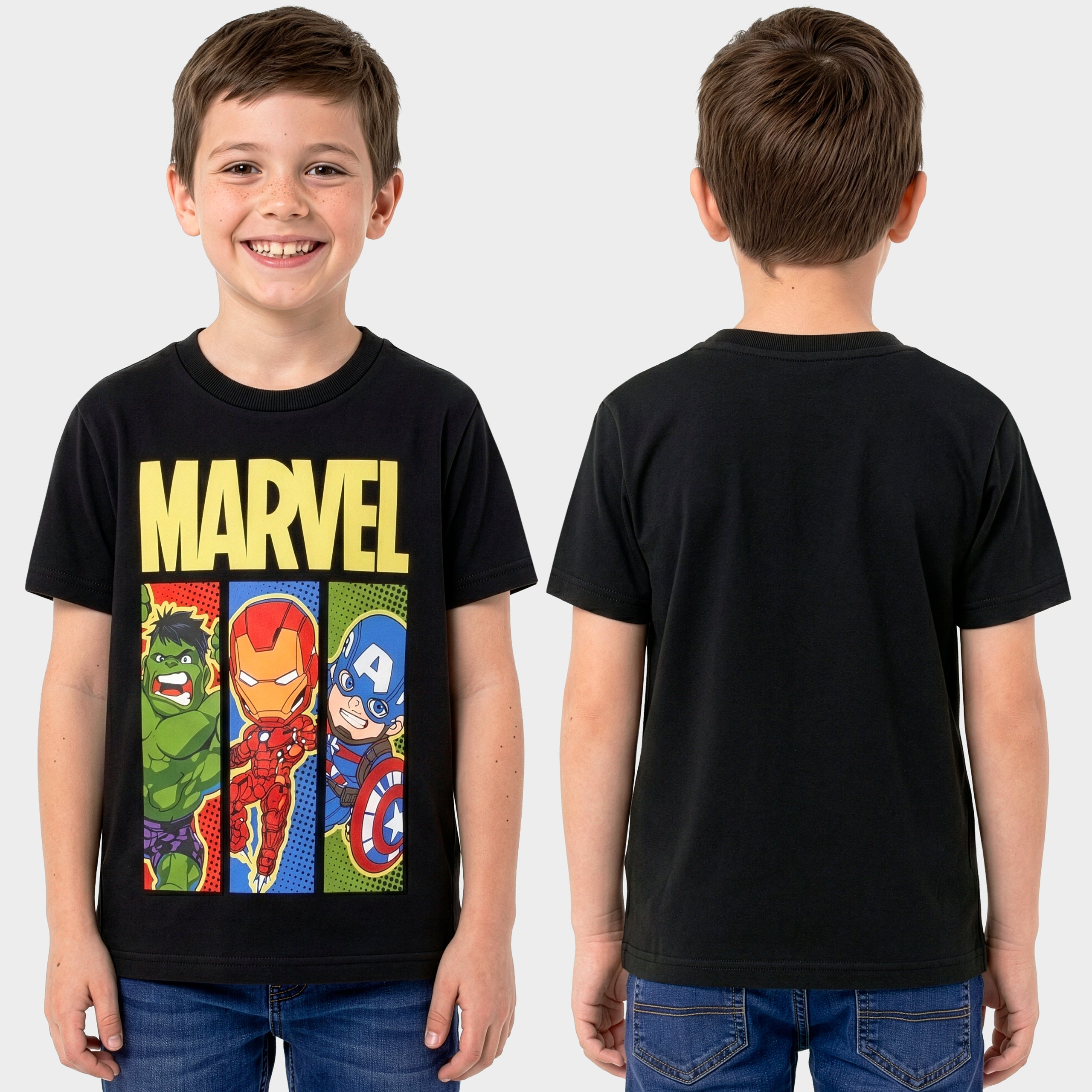 Marvel Avengers 3 Pack T-Shirts