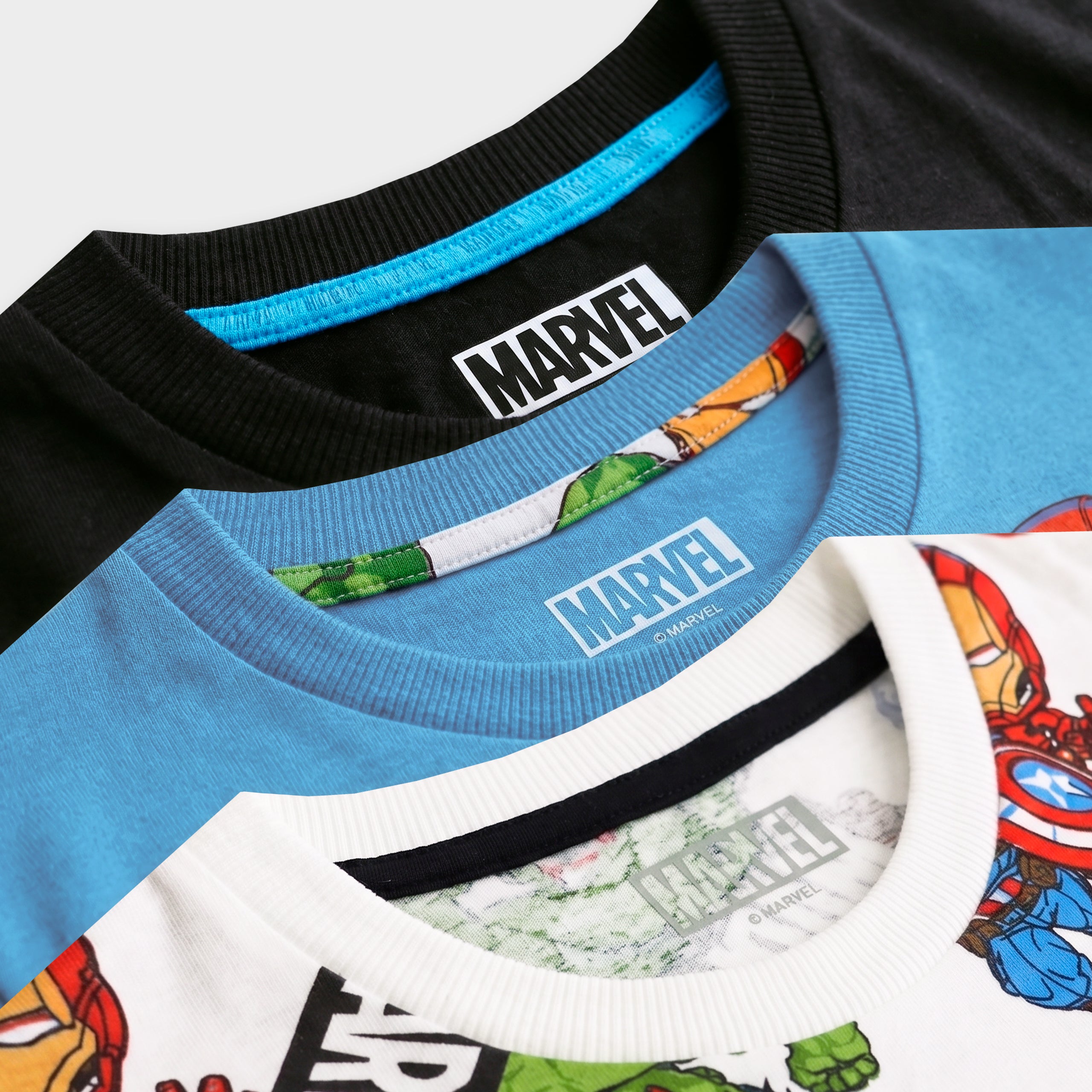 Marvel Avengers 3 Pack T-Shirts