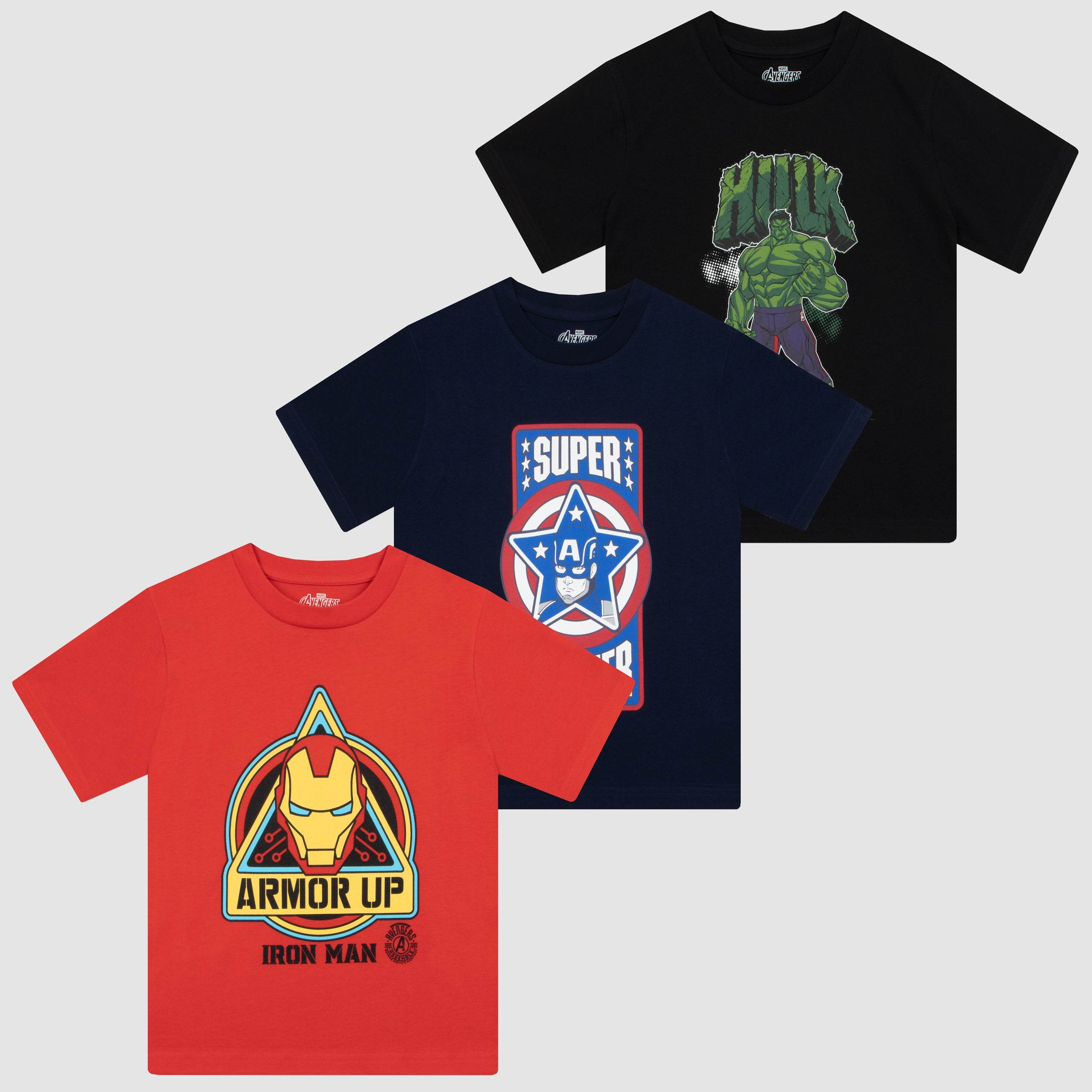 Avengers T-shirts 3 Pack - Character.com
