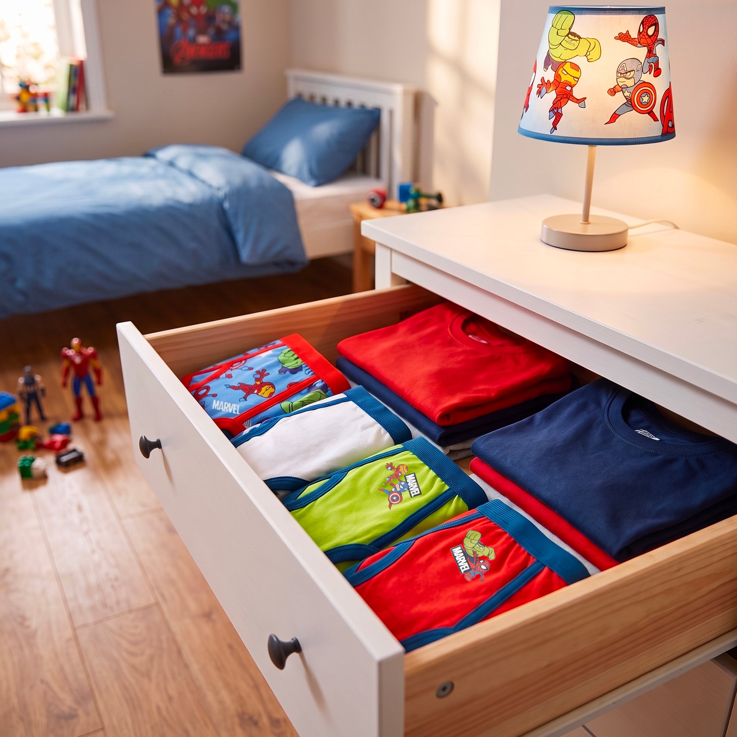 Boys Avengers 5 Pack Briefs