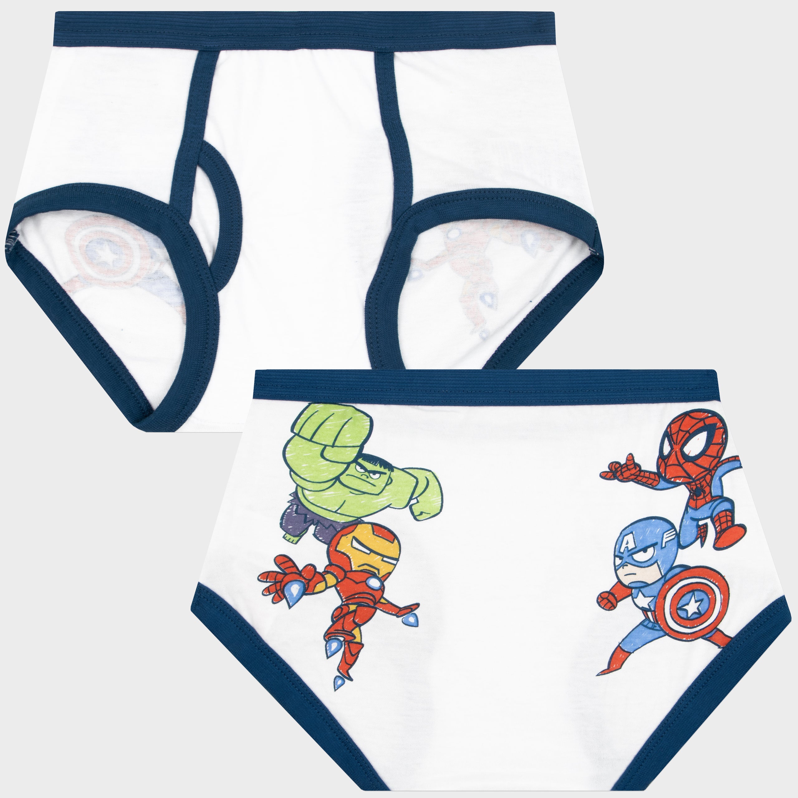 Boys Avengers 5 Pack Briefs