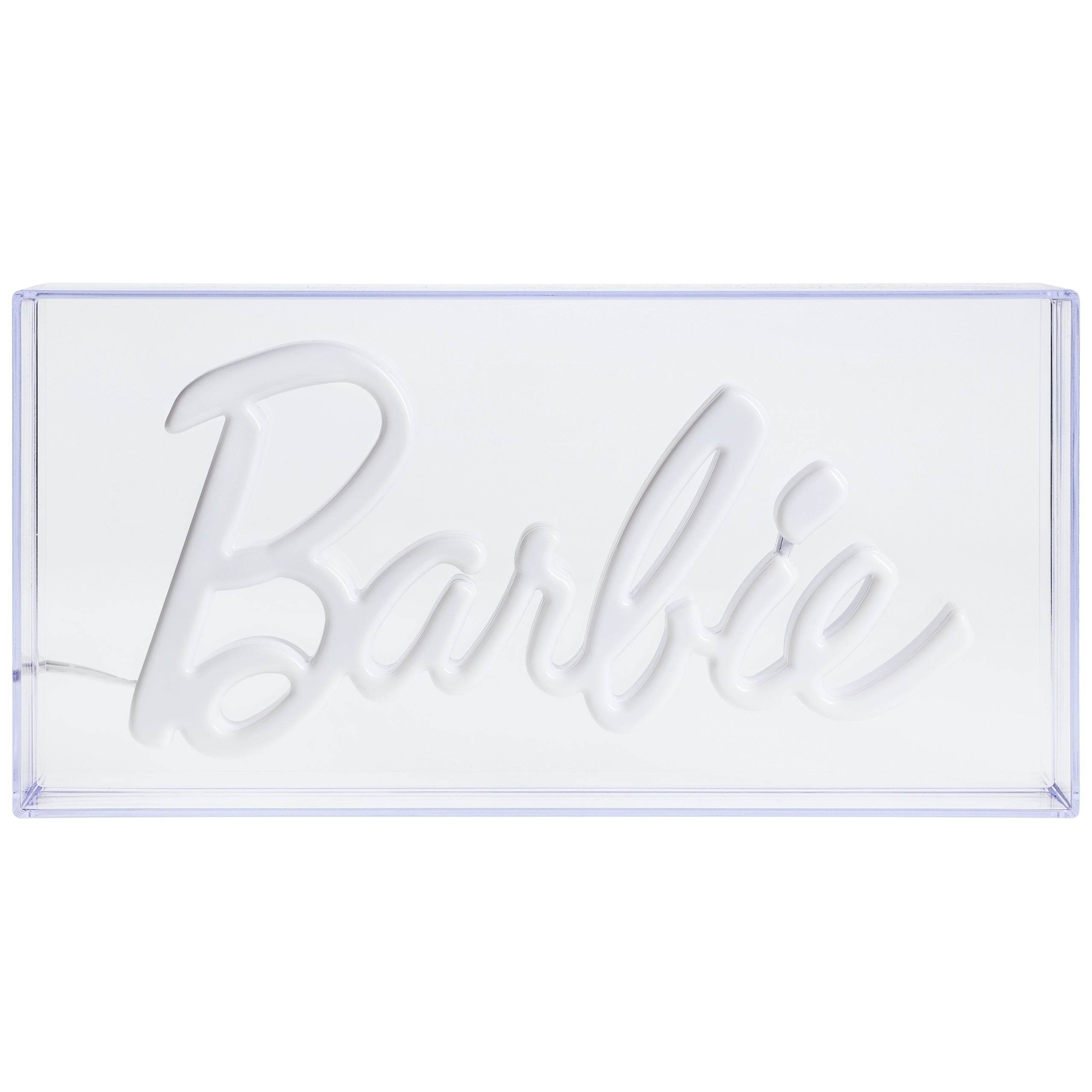 Barbie Logo Neon Sign| Kids | Official Character.com Merchandise Barbie Logo Neon Sign| Kids | Official Character.com Merchandise
