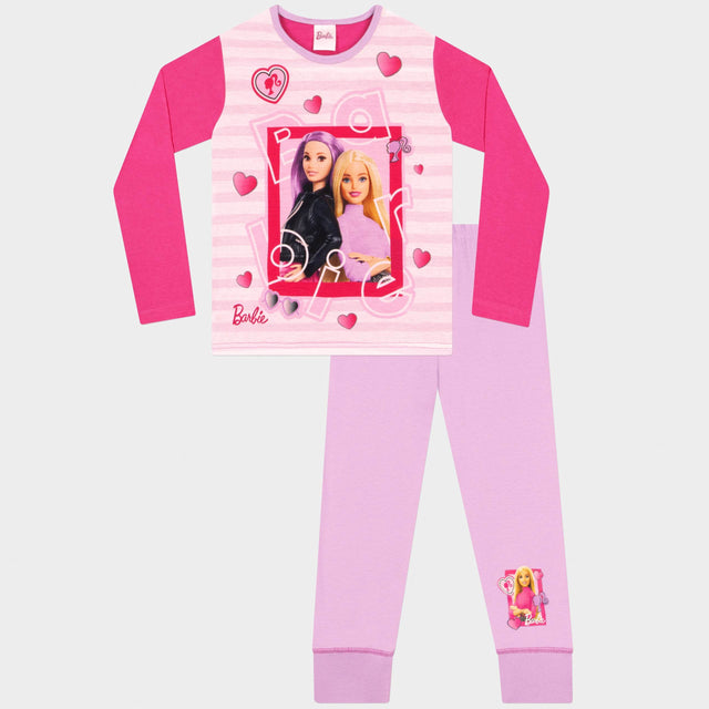 Barbie Pyjamas - Photo Frame With Hearts - Character.com