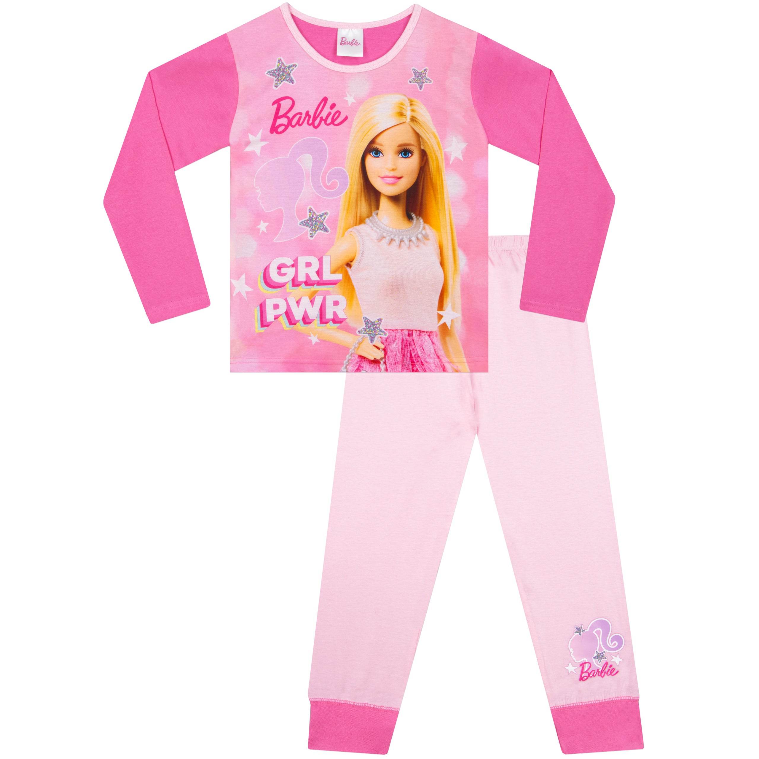 Barbie GRL PWR – Pink Long Sleeve Pyjamas - Character.com