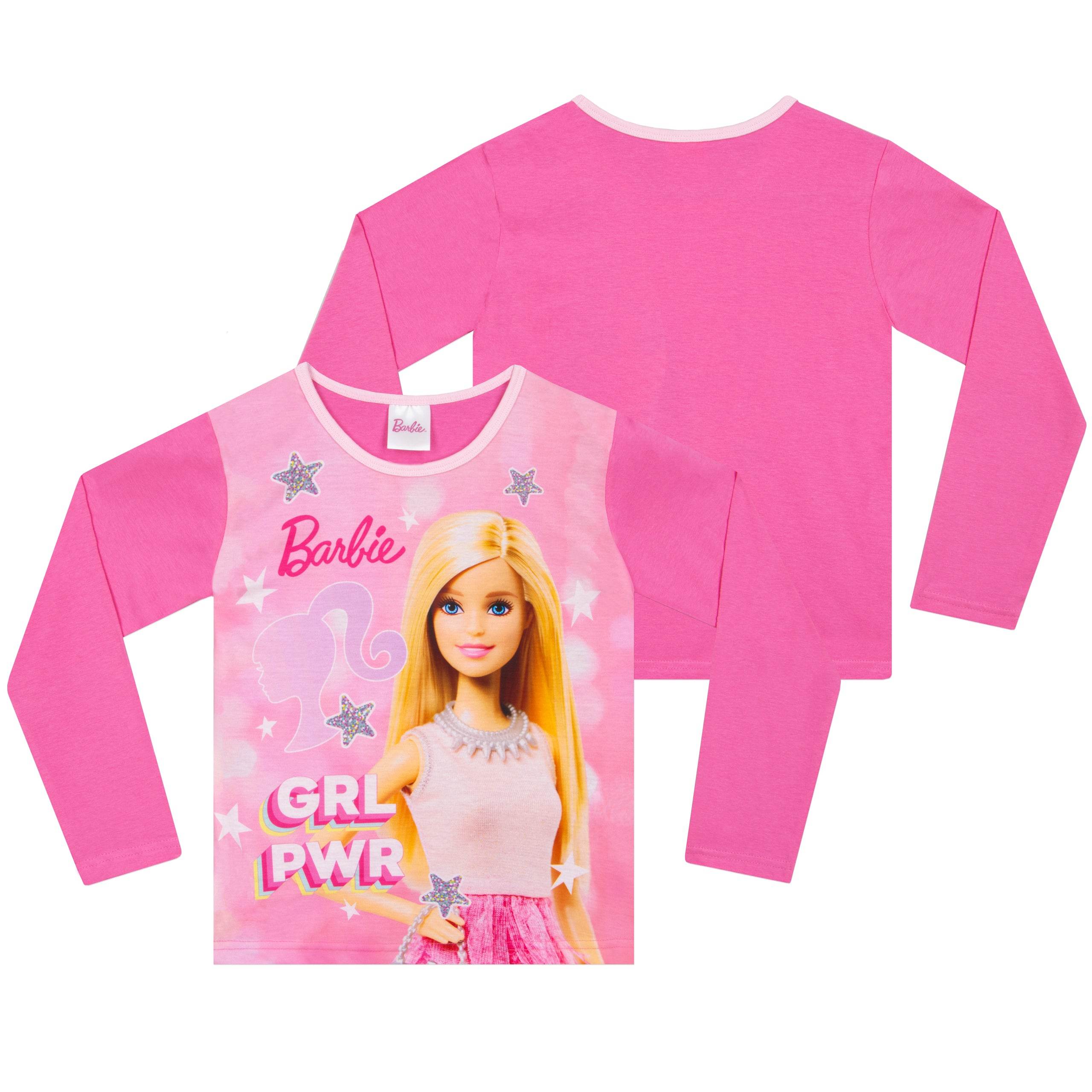 Barbie GRL PWR – Pink Long Sleeve Pyjamas - Character.com