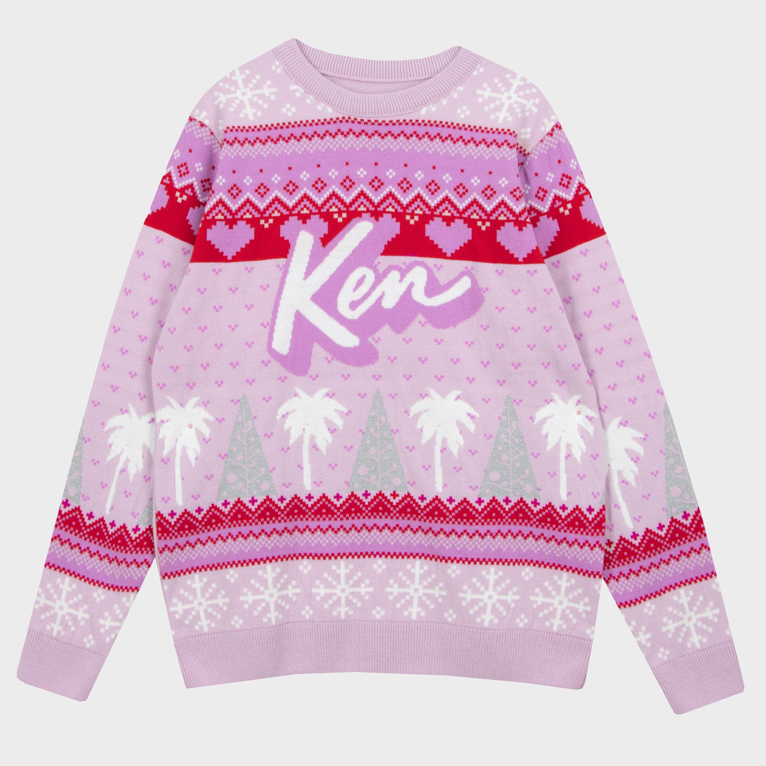 Mens Barbie Ken Christmas Jumper - Character.com