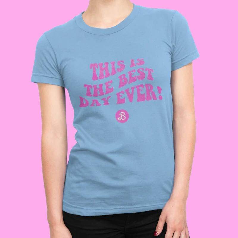 Womens Barbie Best Day Ever T-Shirt - Character.com
