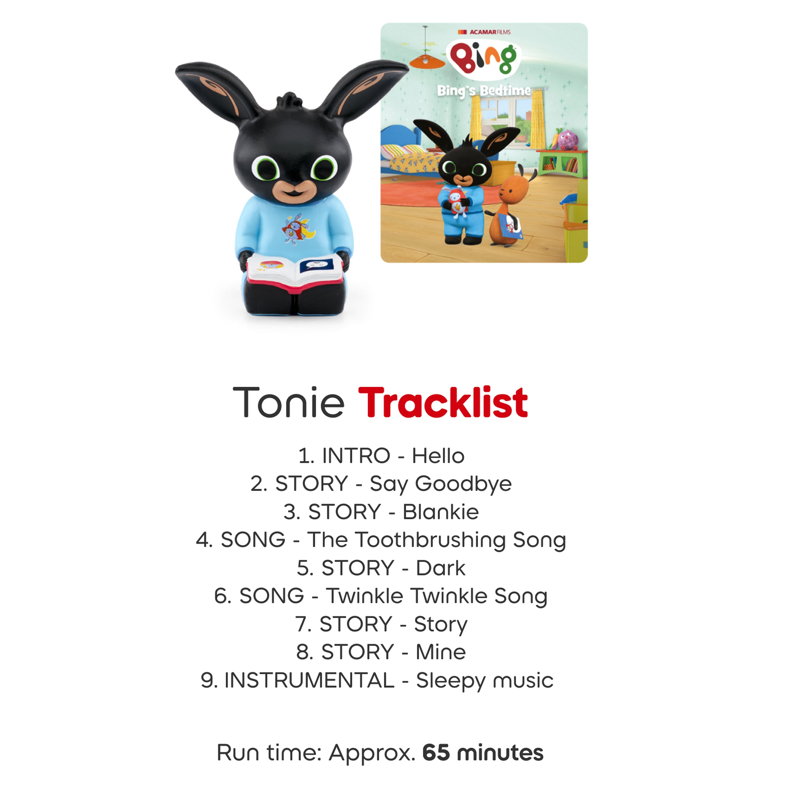 Tonies Bing Bunny Audio Figure