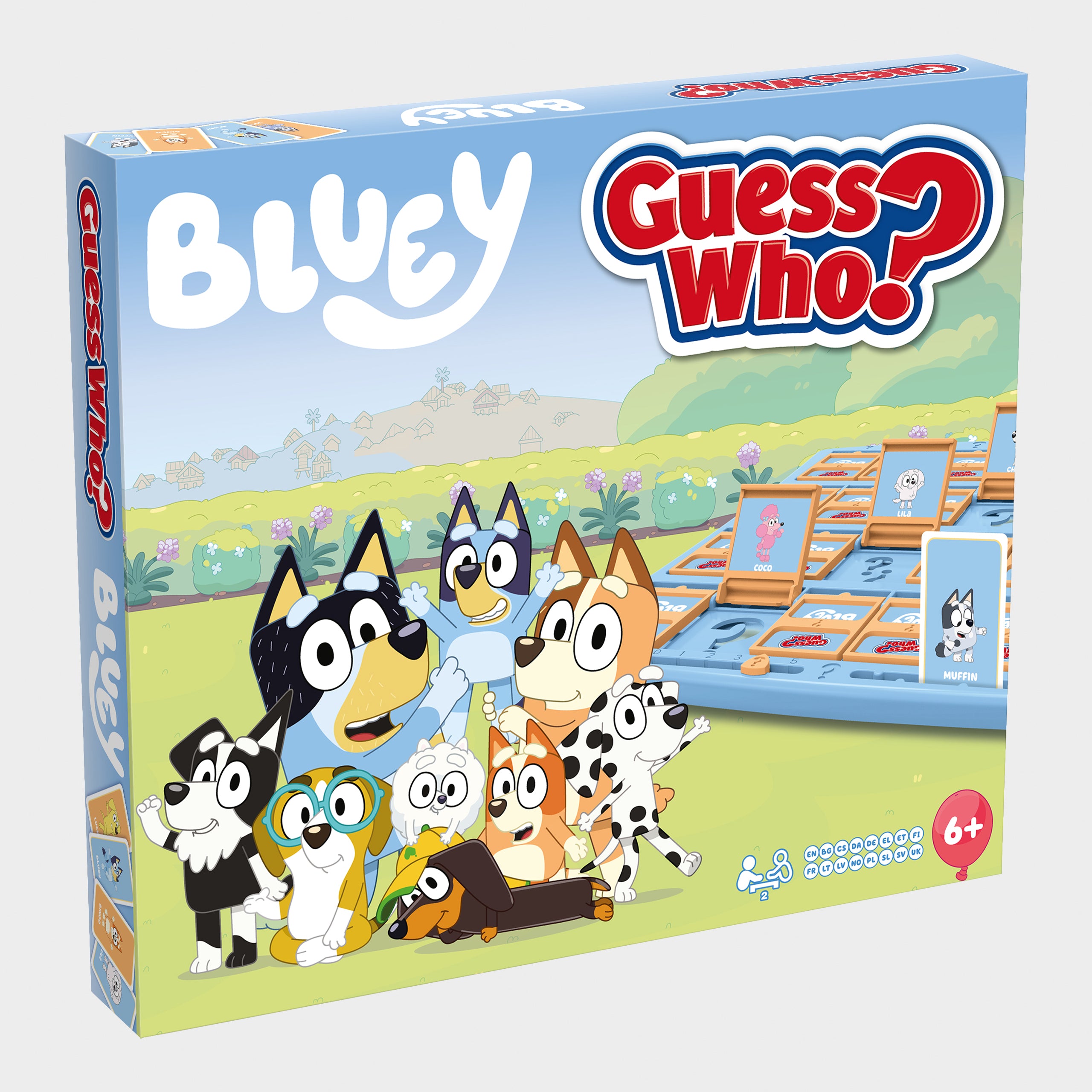 Guess Who Bluey Board Game