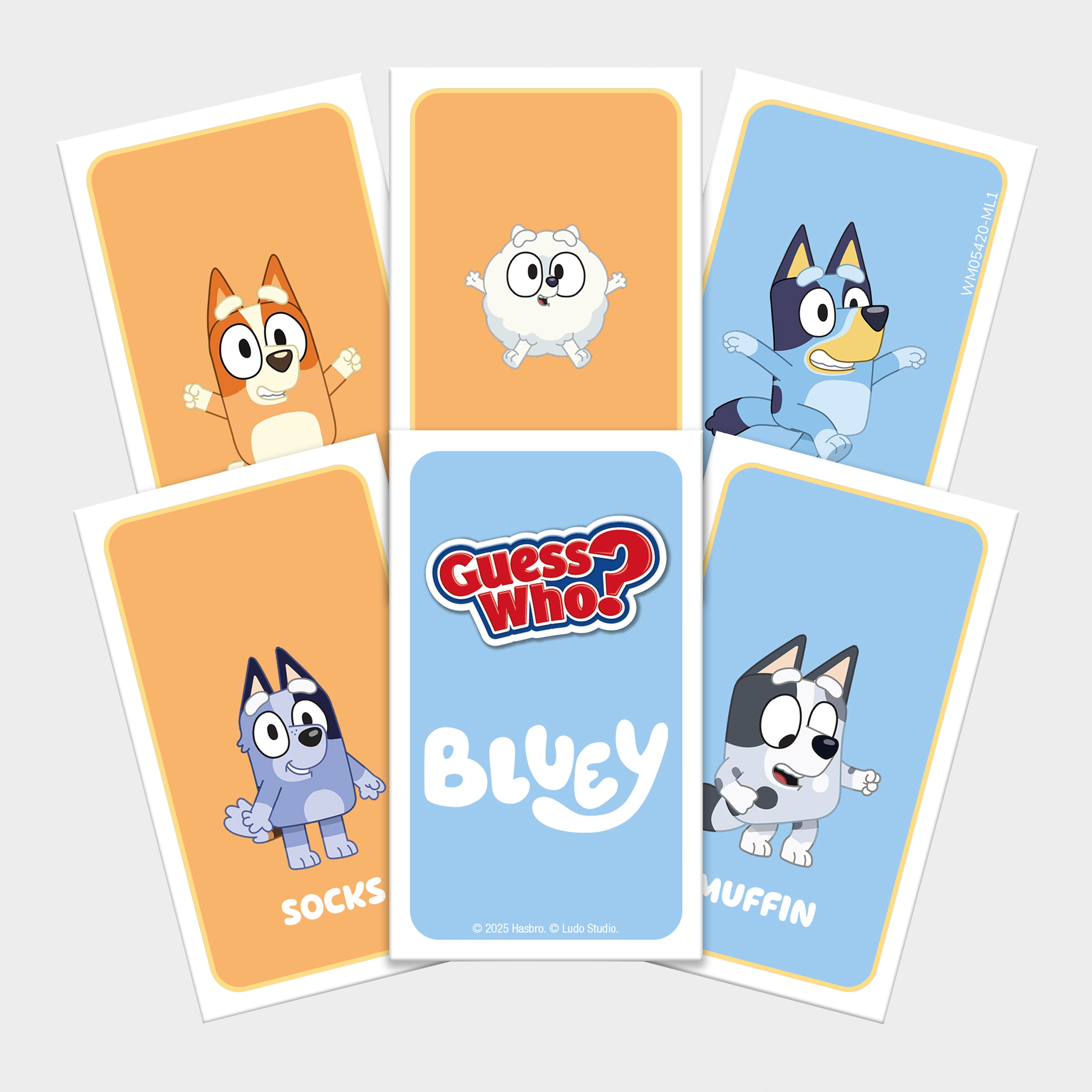 Guess Who Bluey Board Game