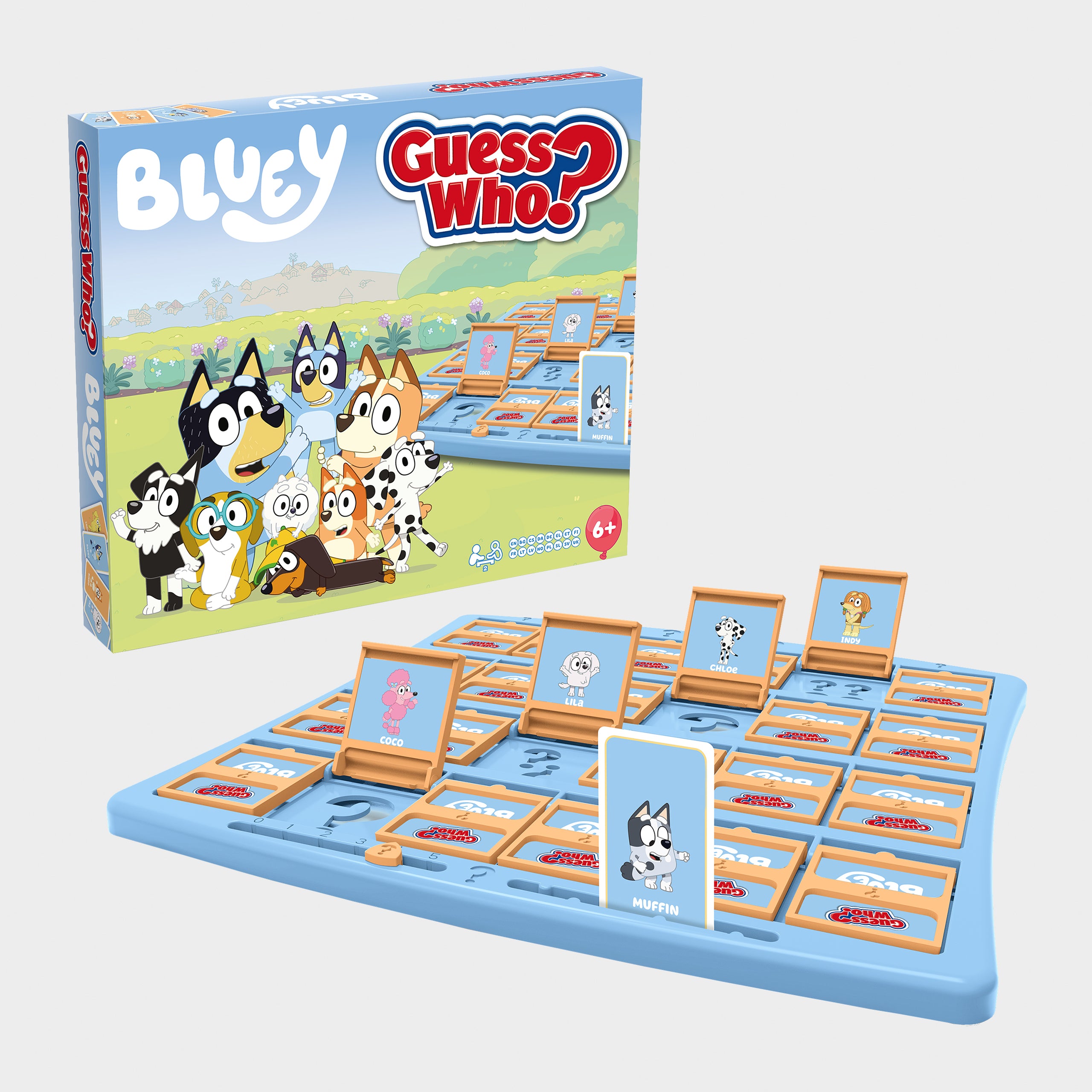 Guess Who Bluey Board Game
