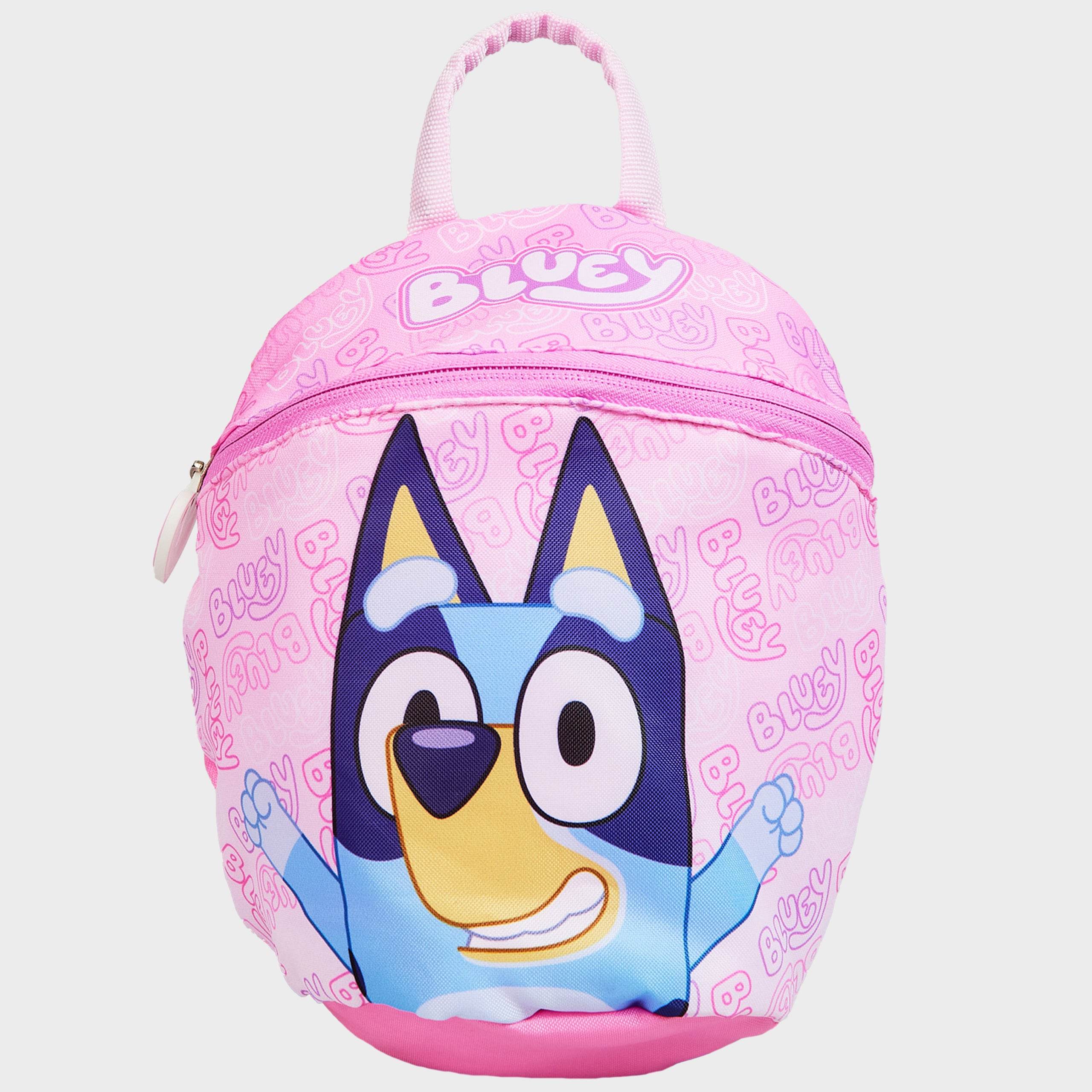 Bluey Backpack With Reins | Toddler Backpack | Bluey Bag | Pink ...