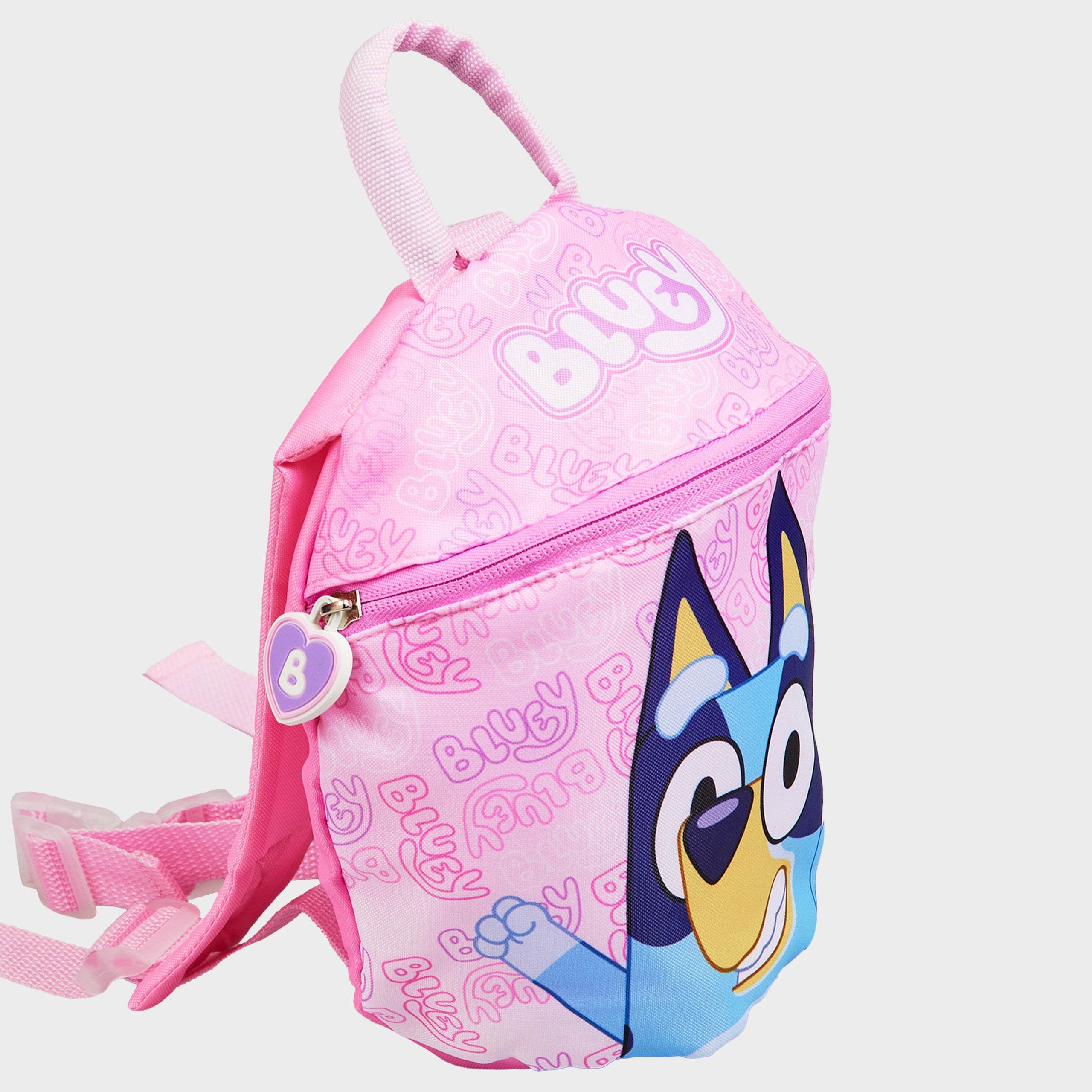 Bluey Backpack Pink Reins - Character.com