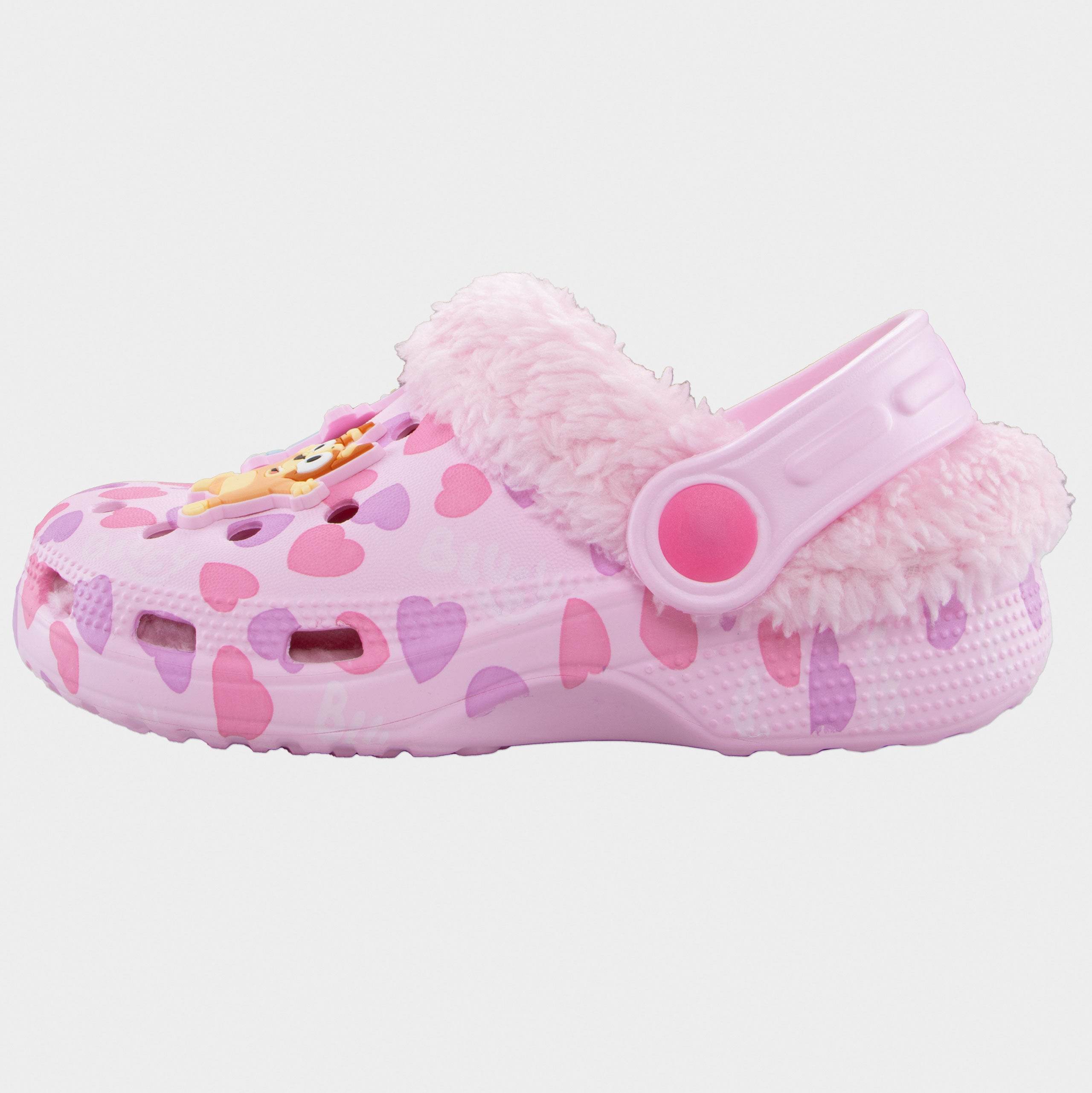 Bluey and Bingo Fleece Lined Clogs - Character.com