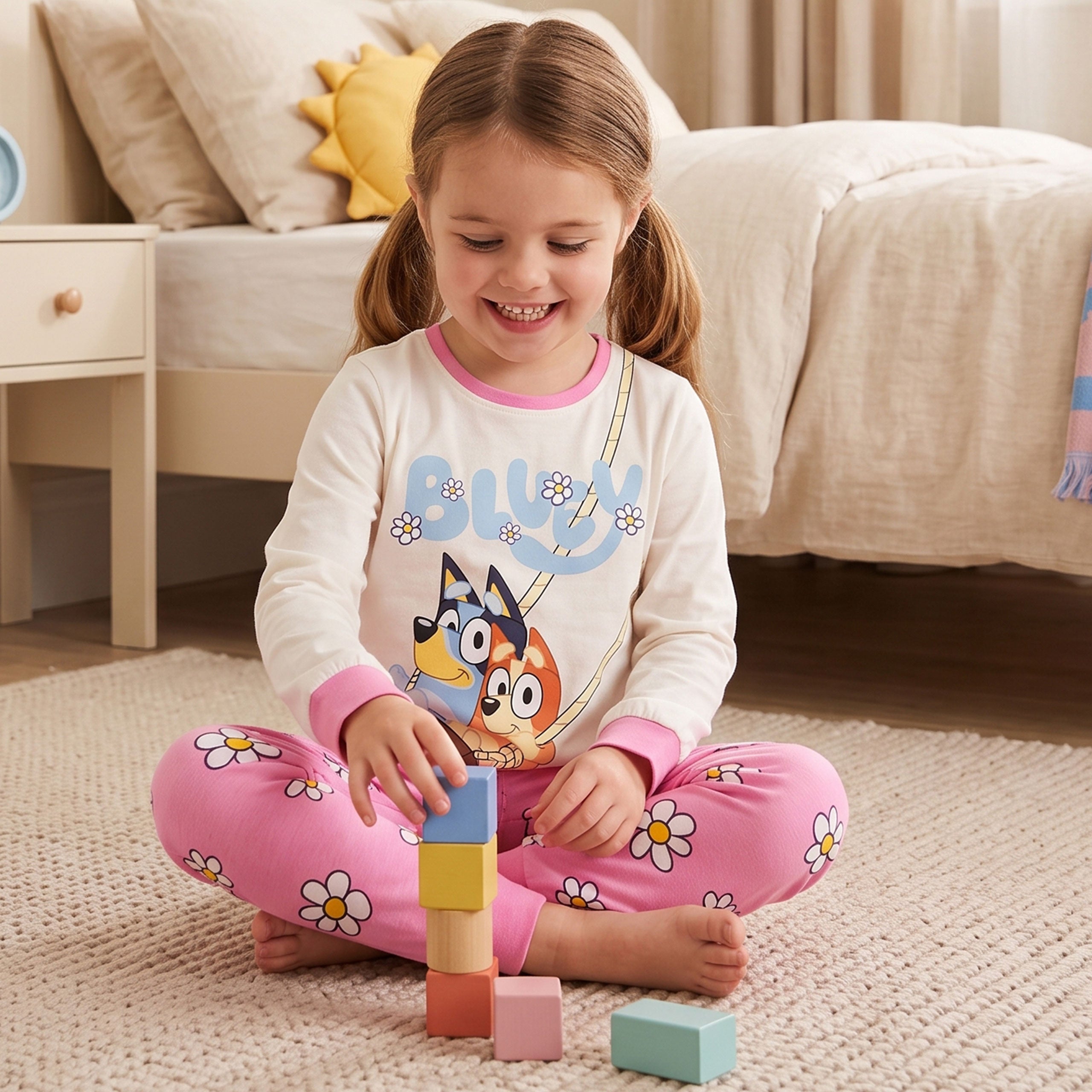 Bluey & Bingo Pyjamas and Dressing Gown Set