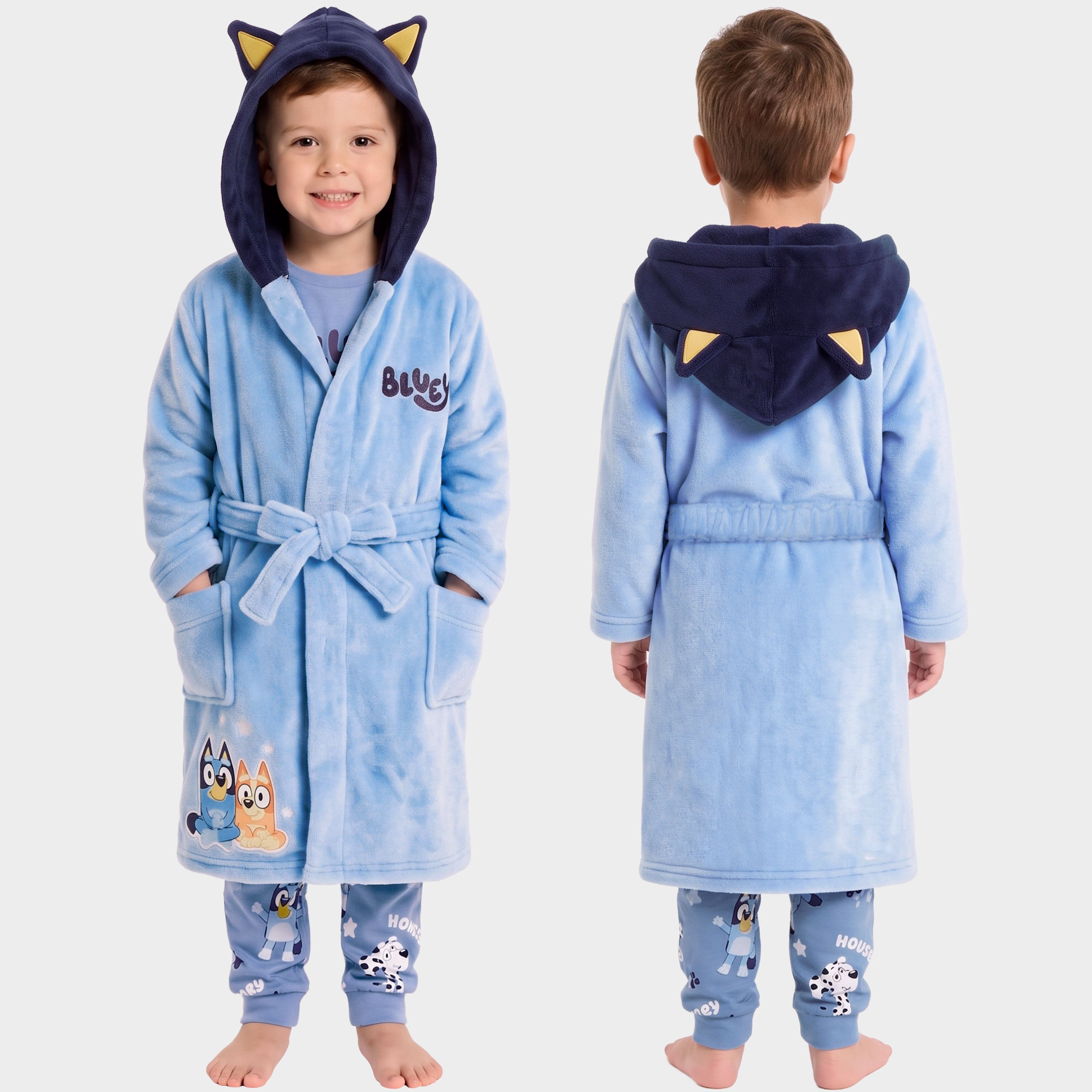 Bluey Pyjamas and Dressing Gown Set