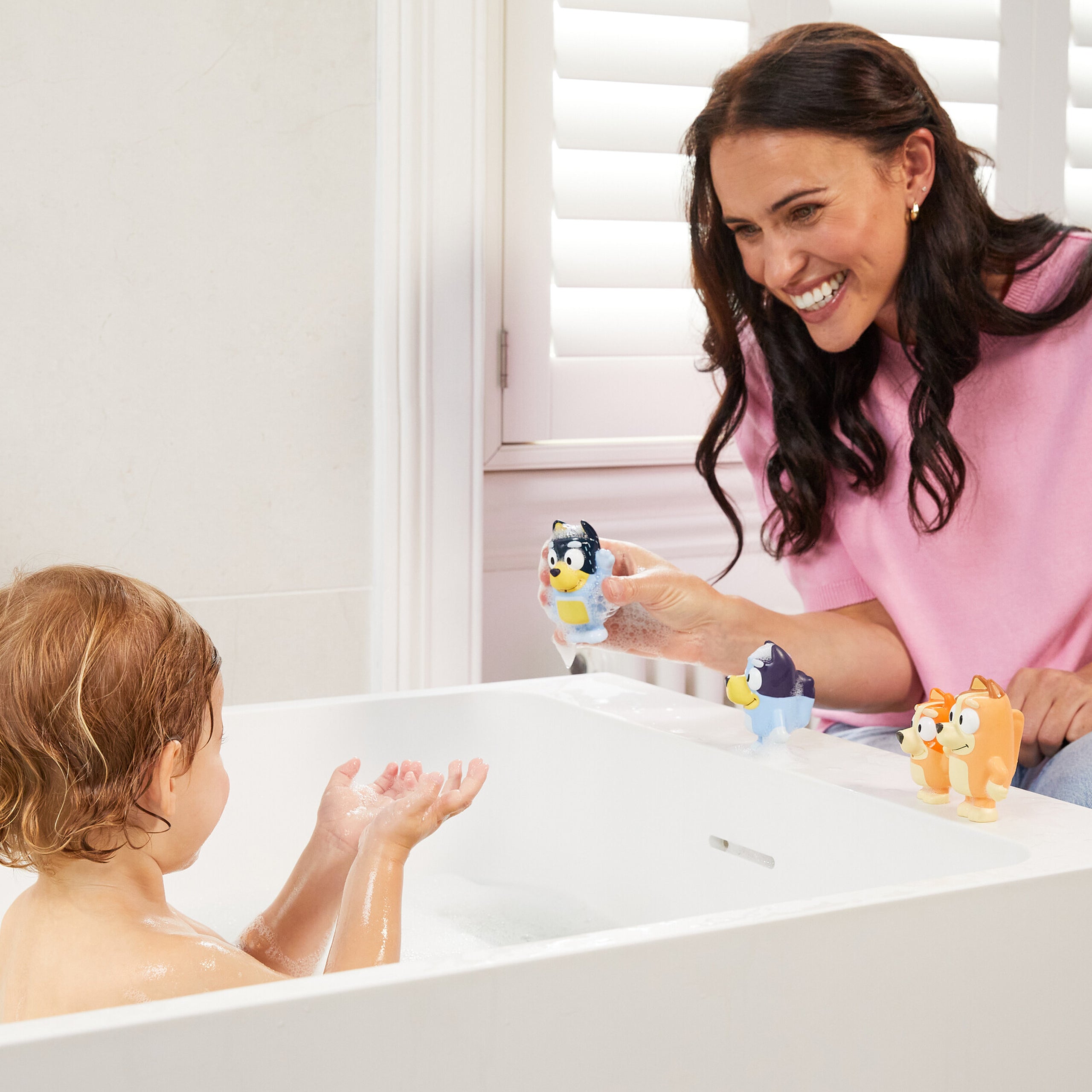 Bluey Toy Squirter 4 Pack