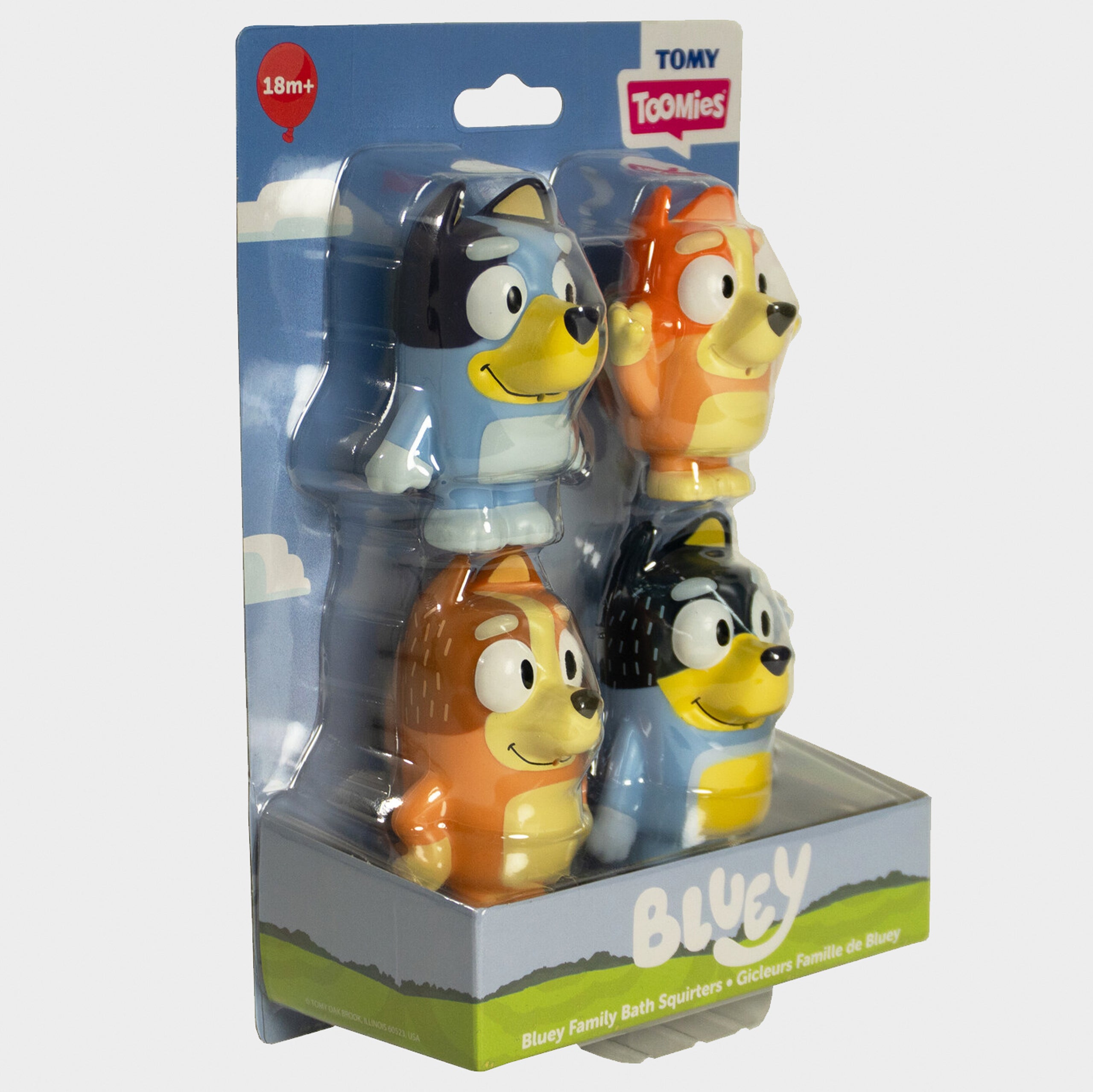 Bluey Toy Squirter 4 Pack