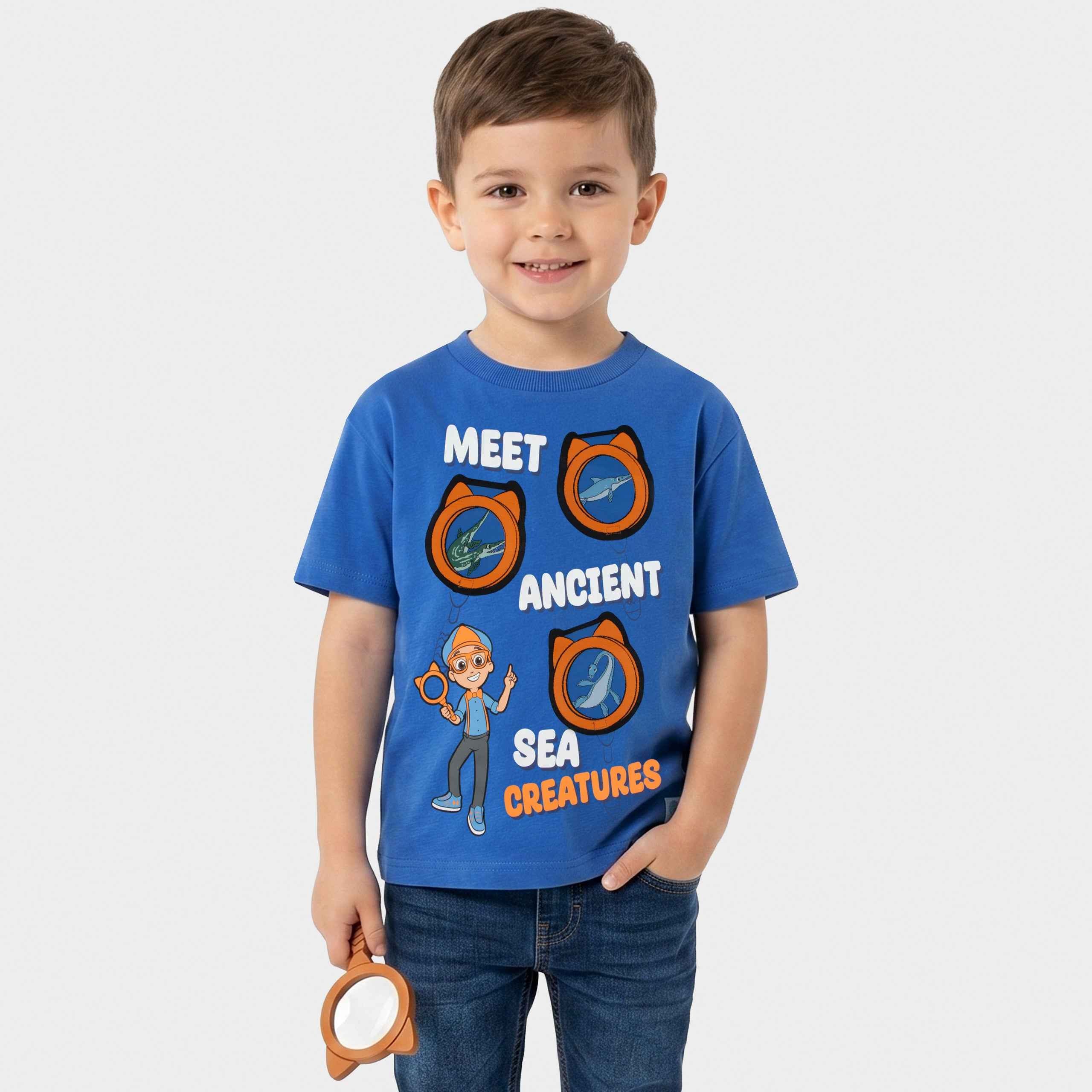 Blippi T-Shirt - Flip Up Dinosaurs