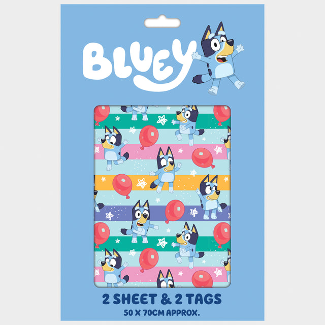Bluey Gift Wrap And Tags