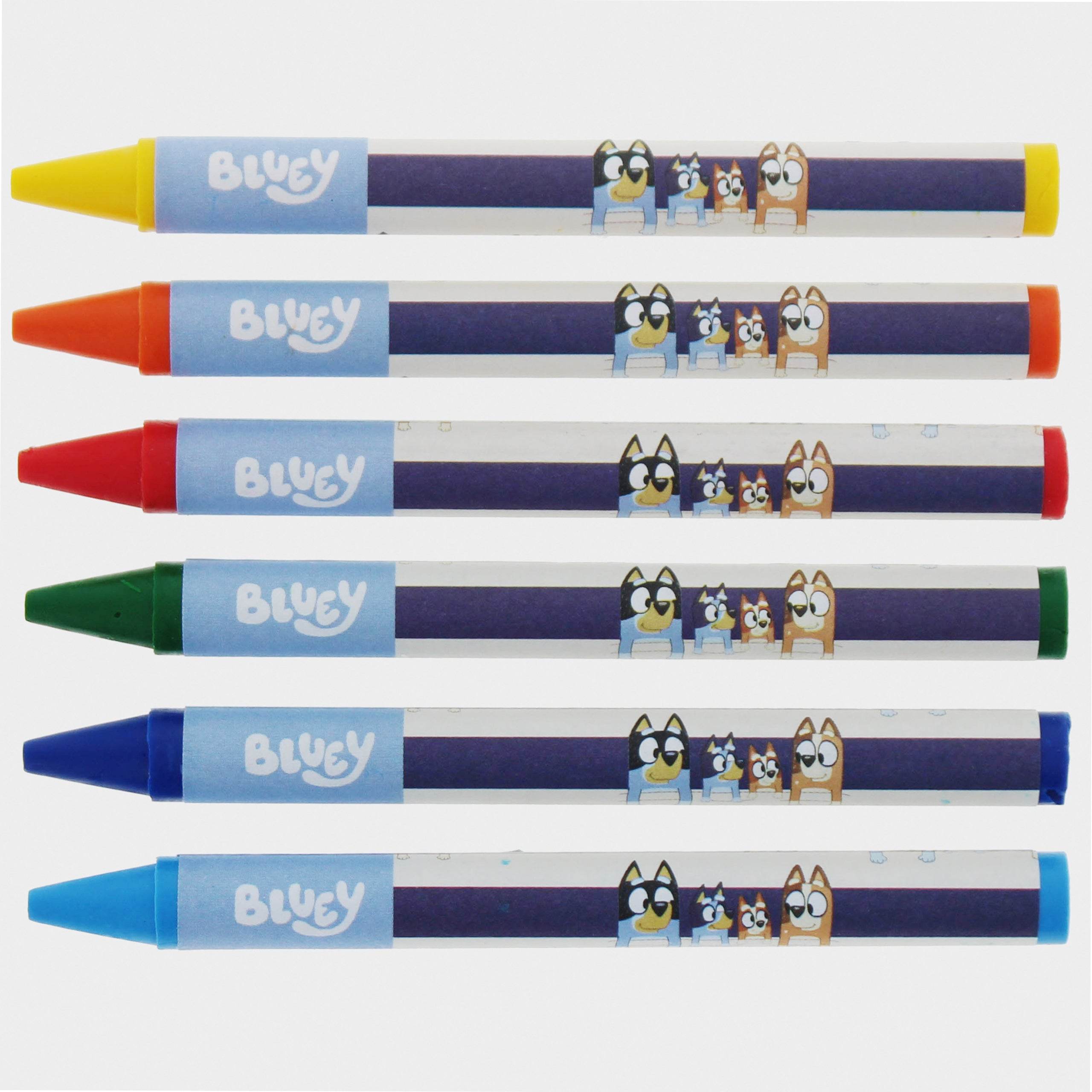 Bluey Colour-In Height Chart Set – With Stickers & Crayons - Character.com