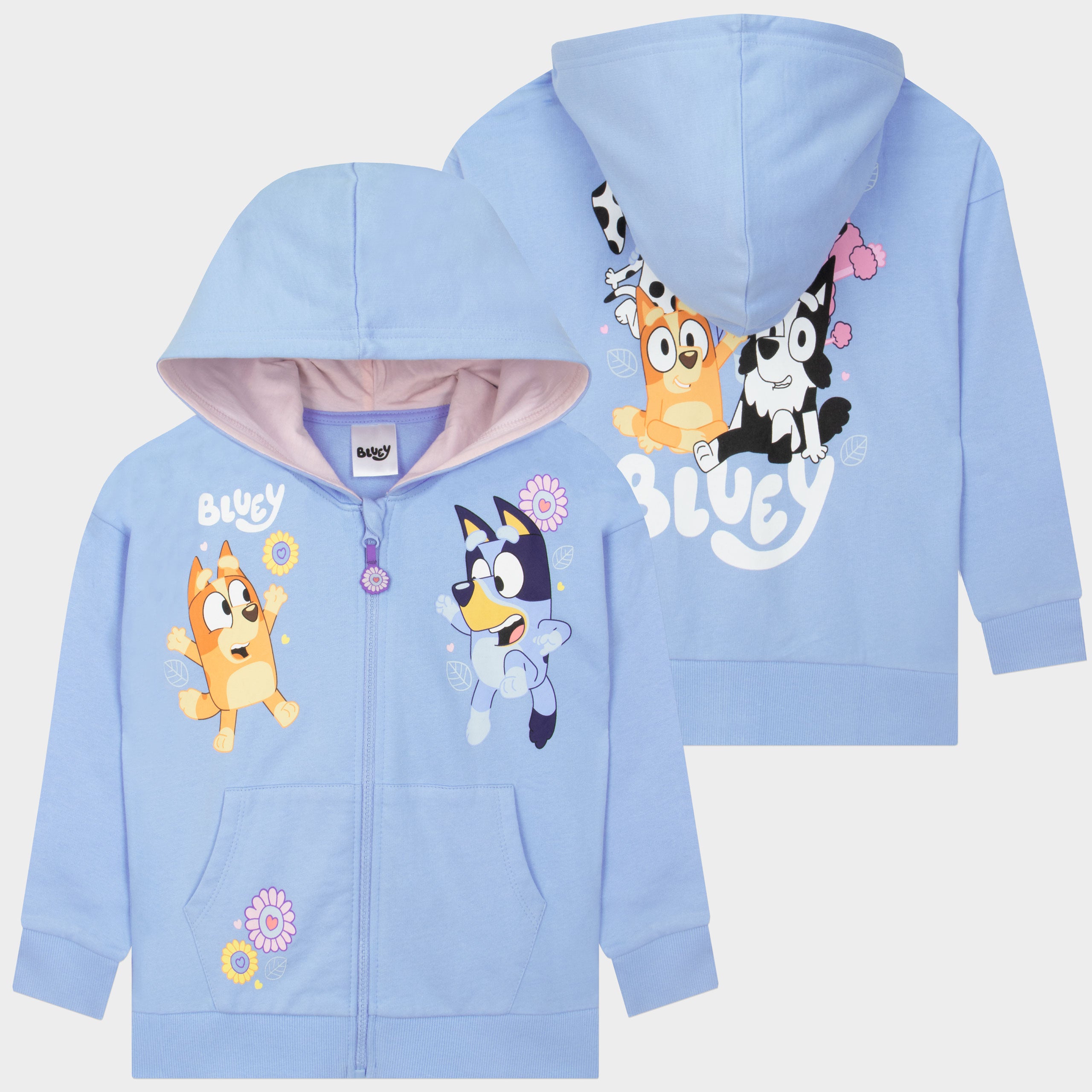 Bluey Zip Up Hoodie