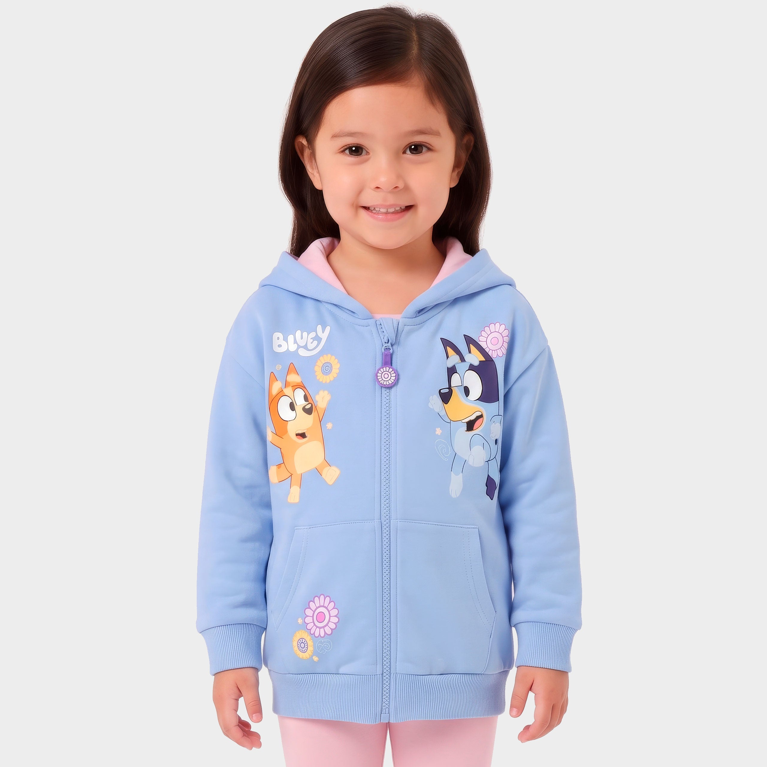 Bluey Zip Up Hoodie