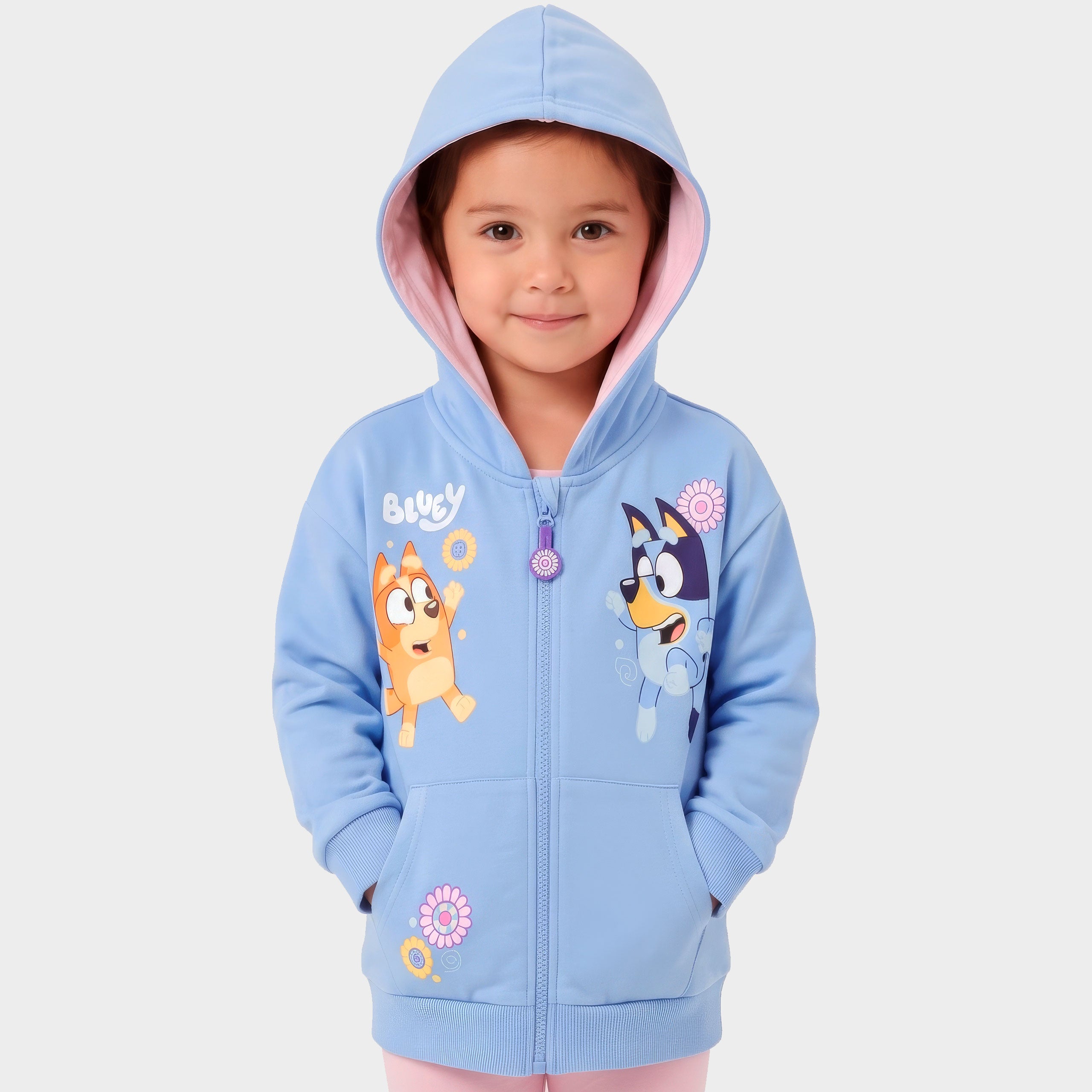 Bluey Zip Up Hoodie