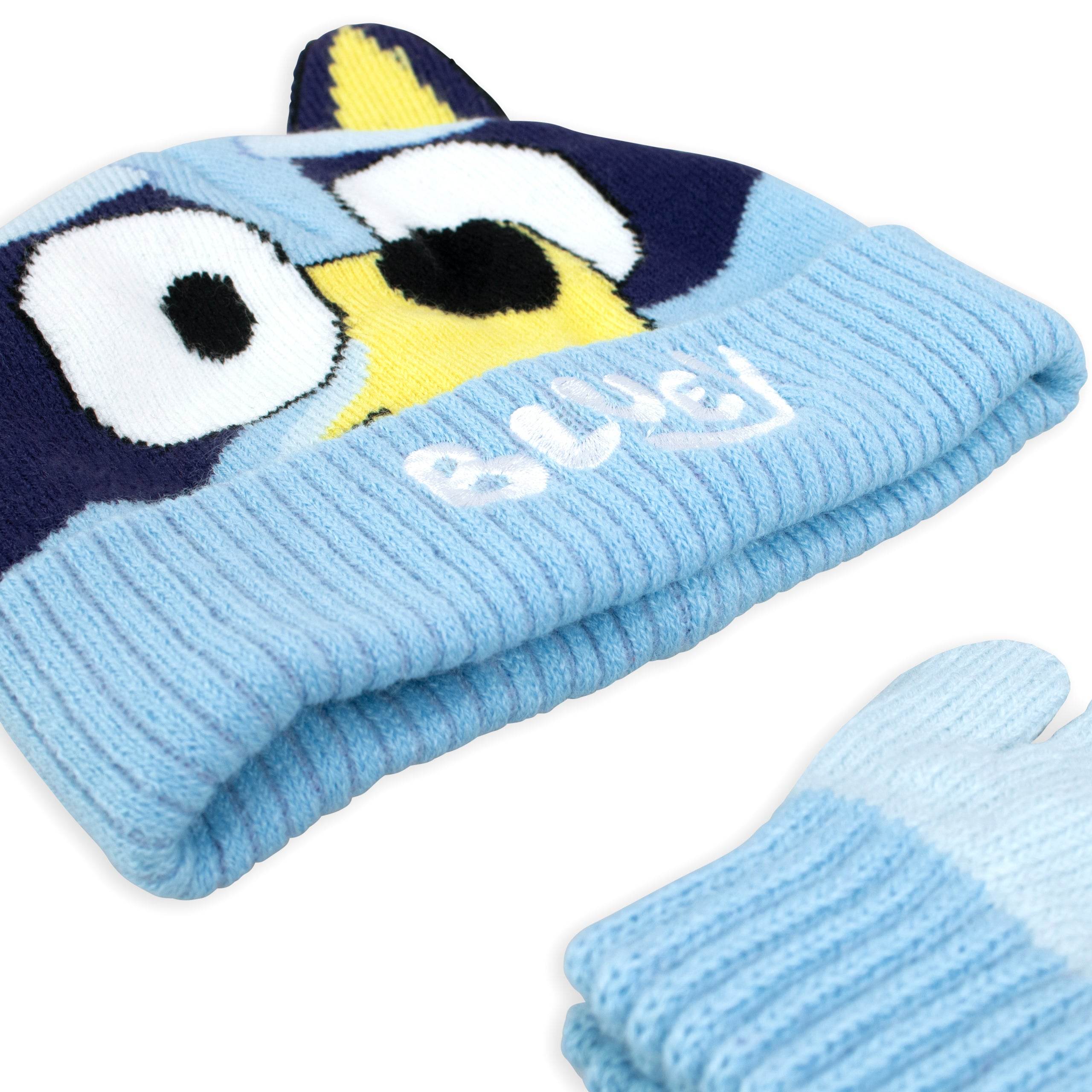 Kids Bluey Winter Hat and Glove Set - Character.com