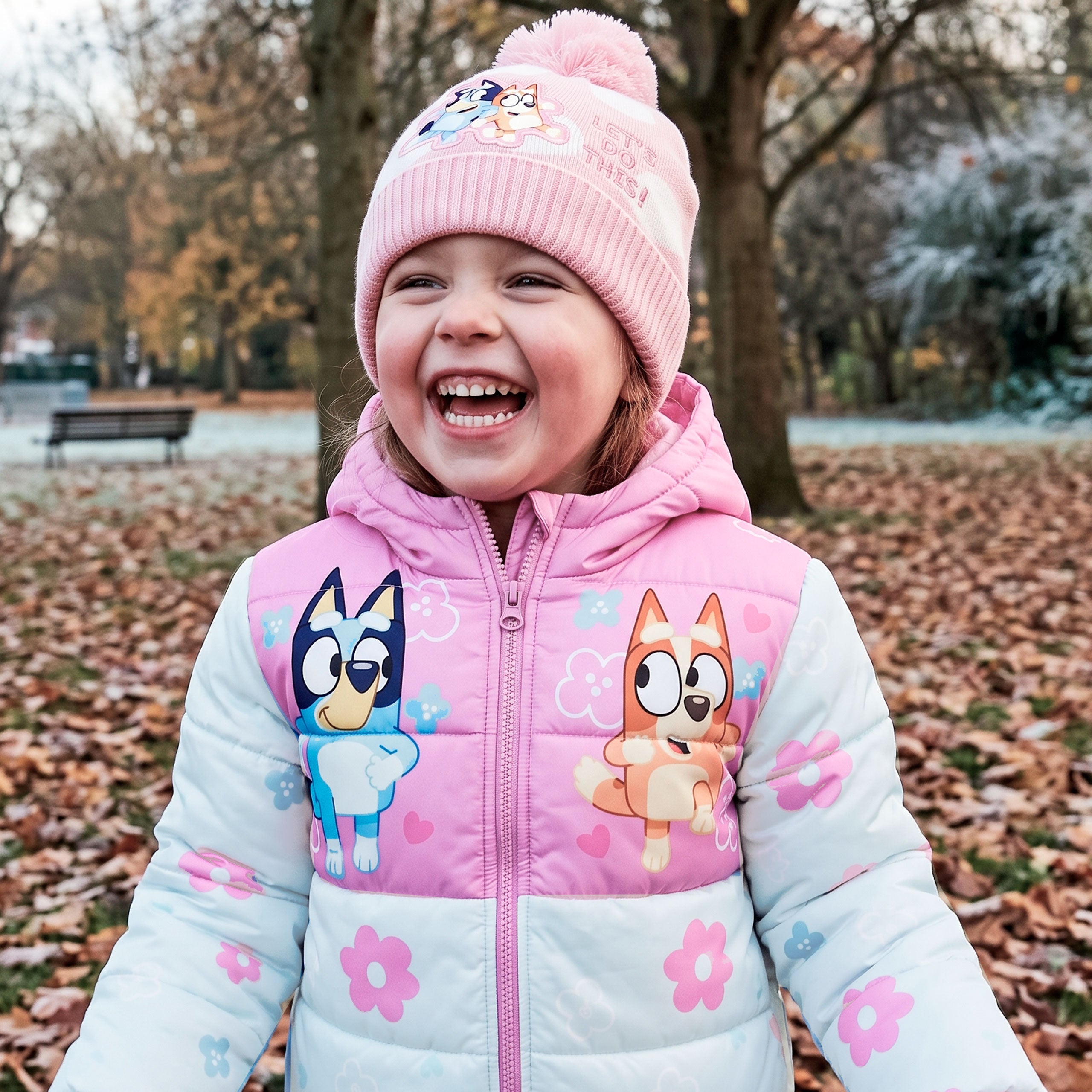 Bluey & Bingo Padded Puffer Jacket