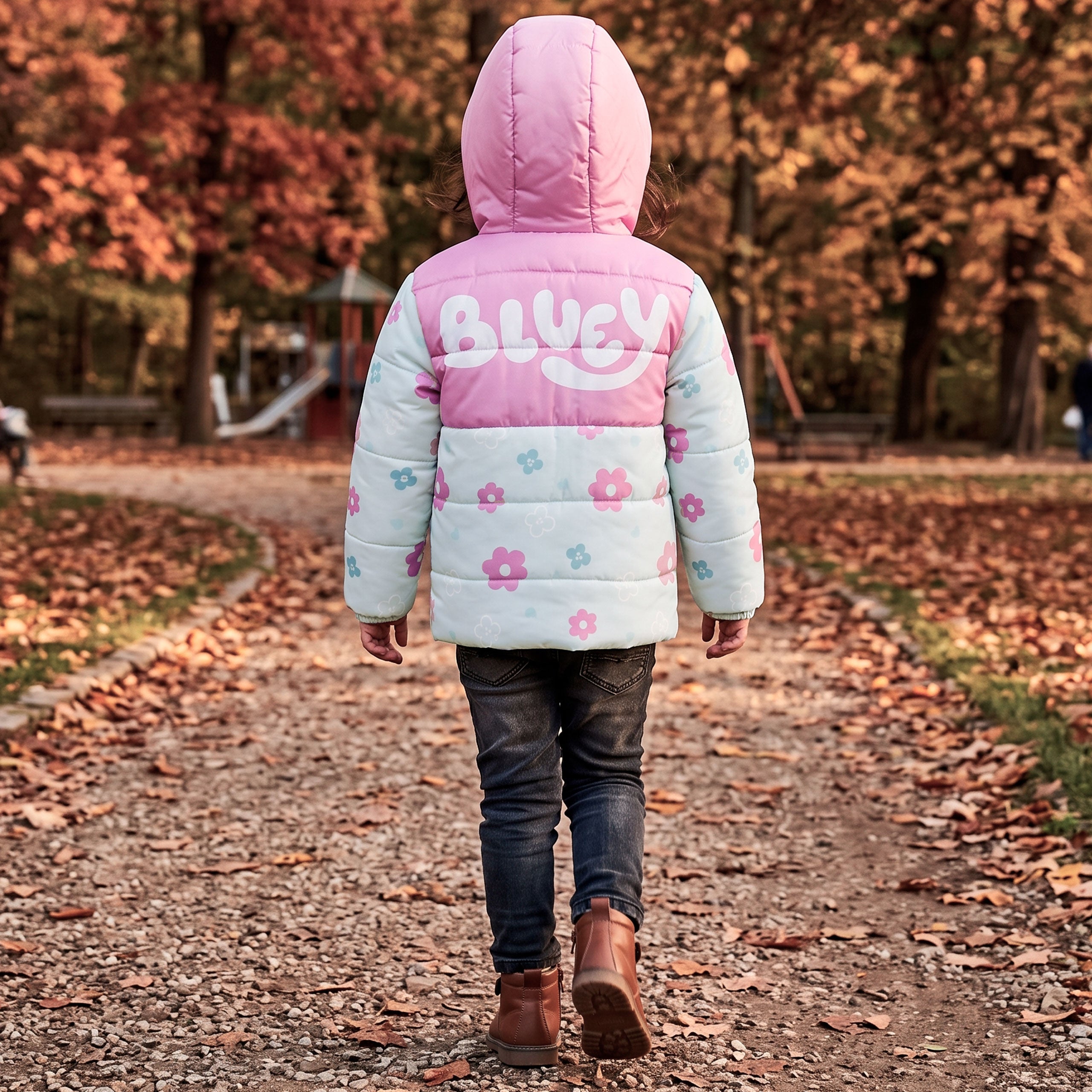 Bluey & Bingo Padded Puffer Jacket