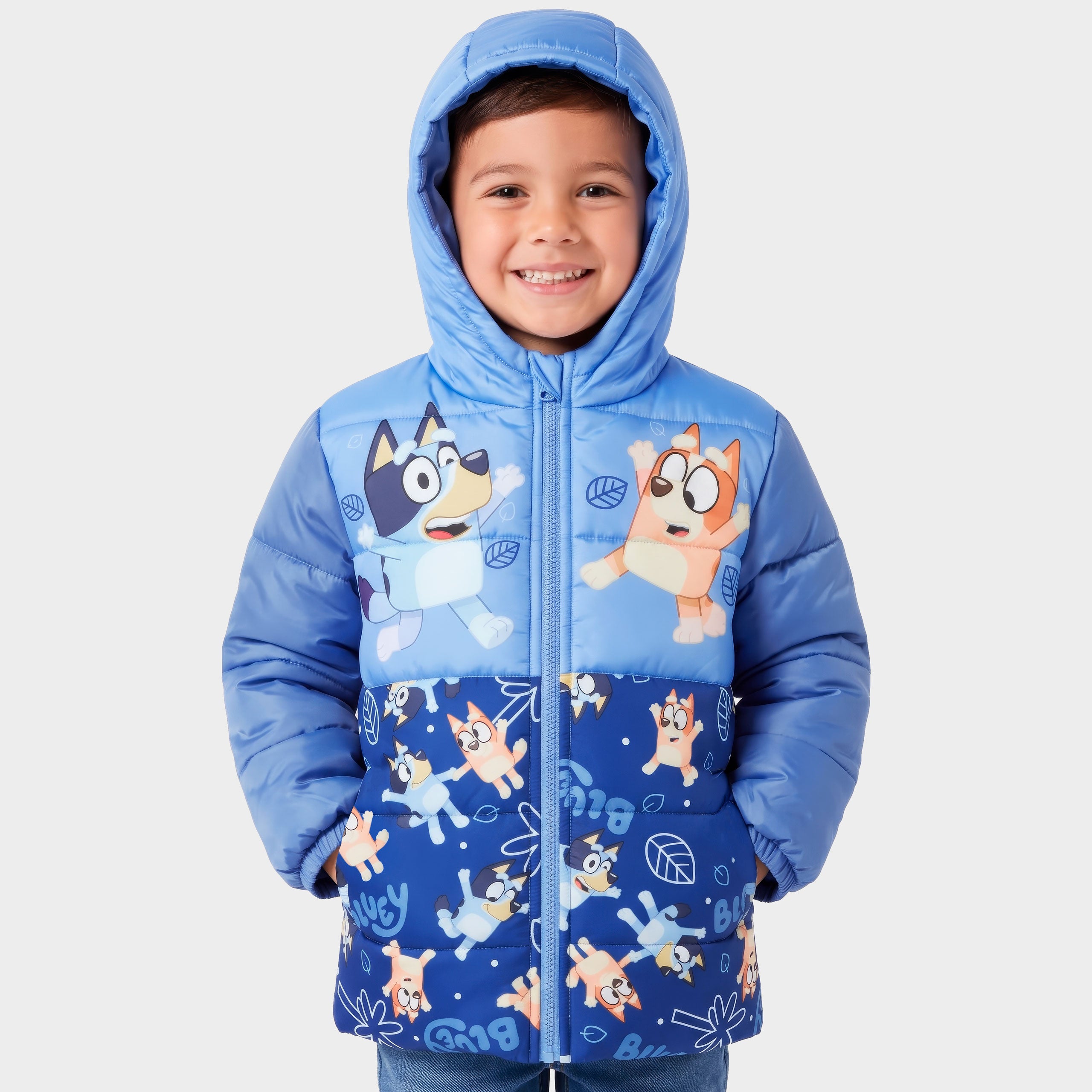 Bluey Padded Puffer Jacket