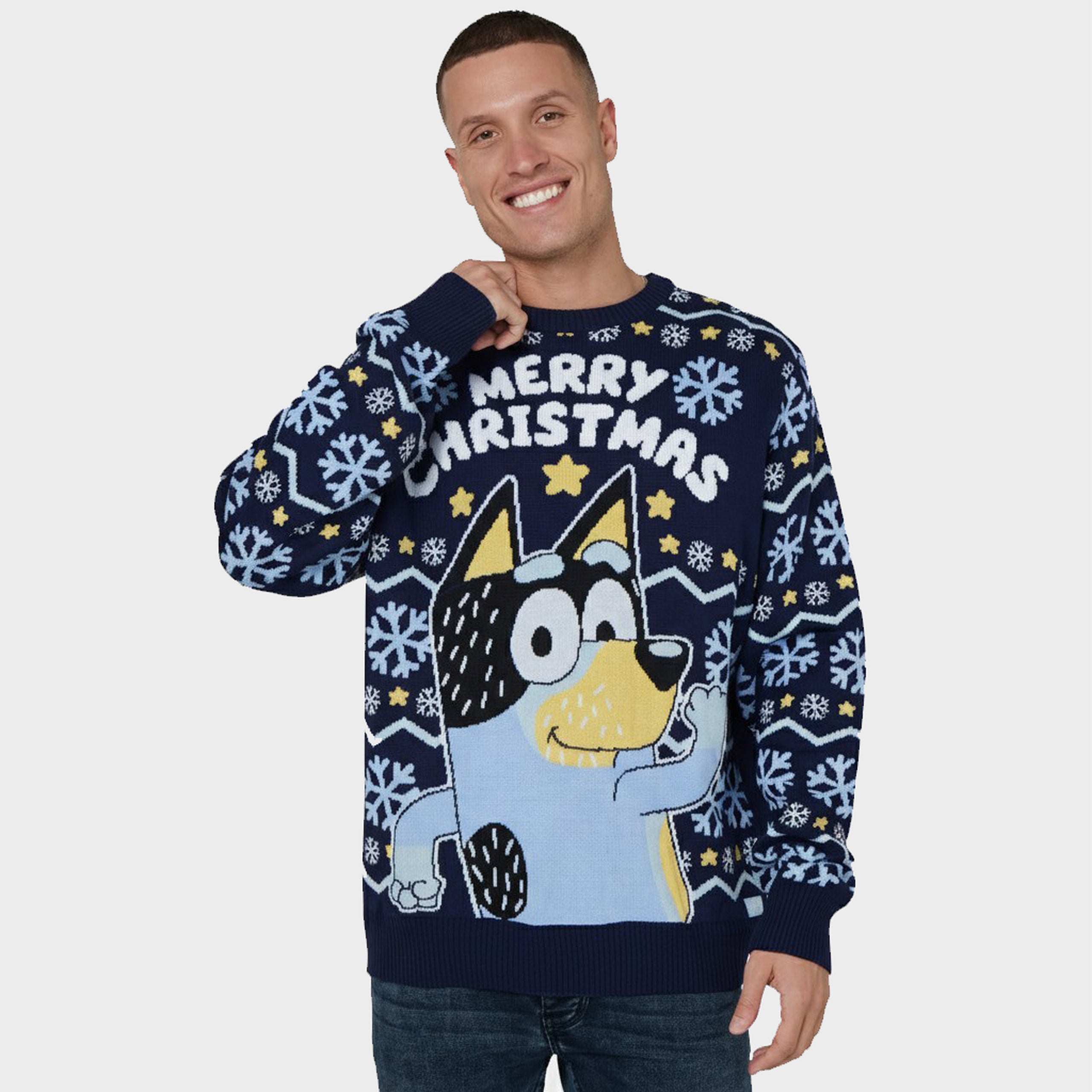 Bluey Mens Christmas Jumper