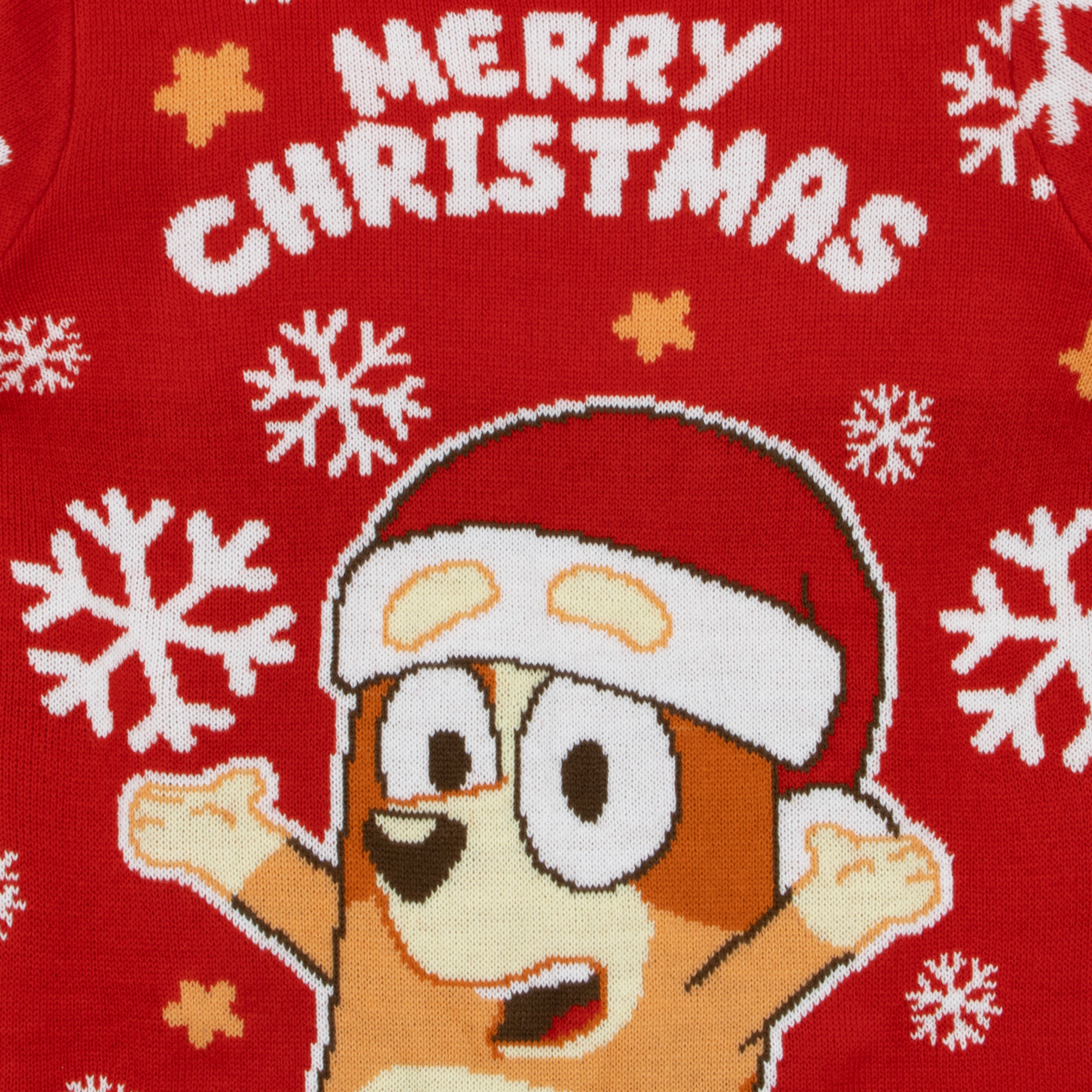 Bluey Girls Christmas Jumper