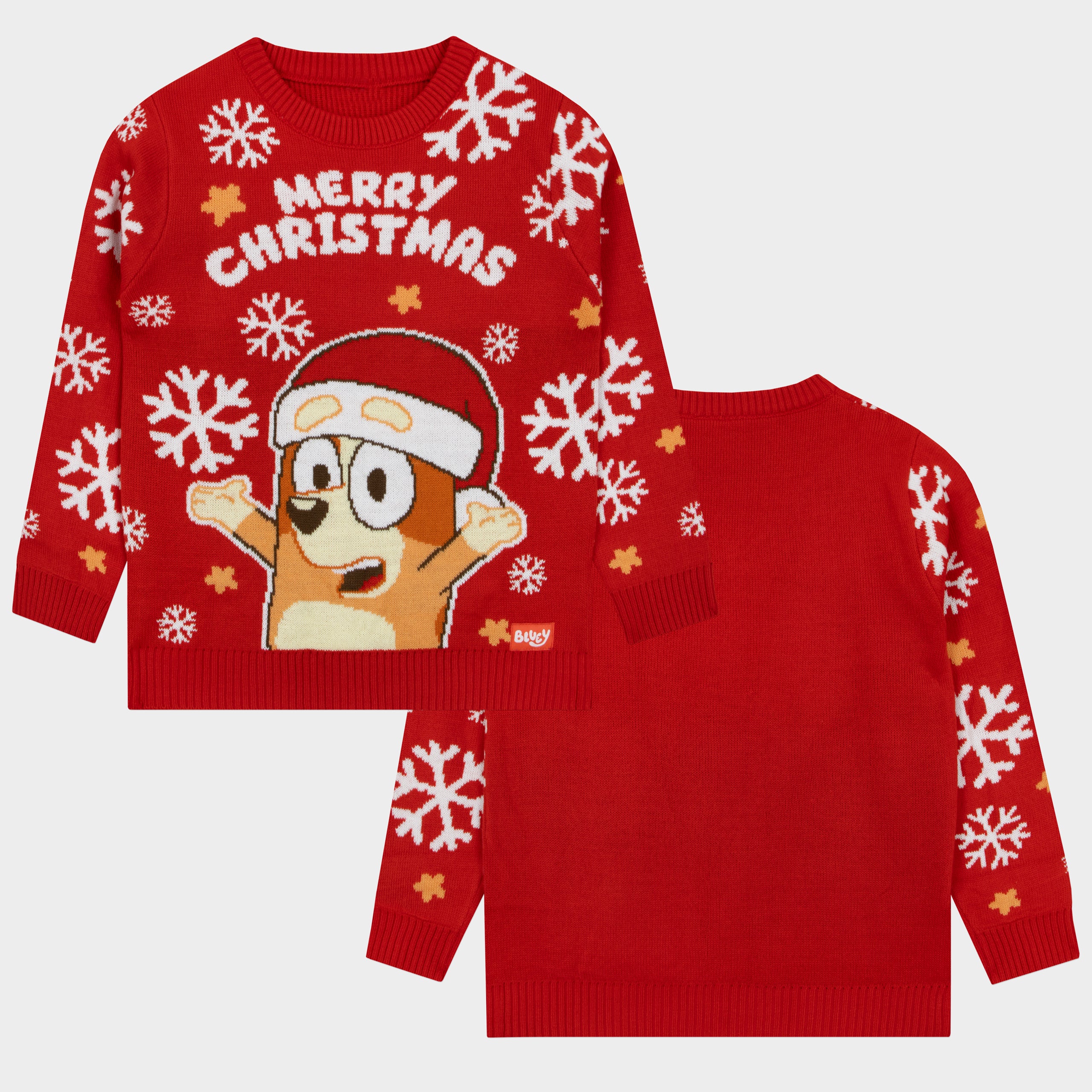 Bluey Girls Christmas Jumper