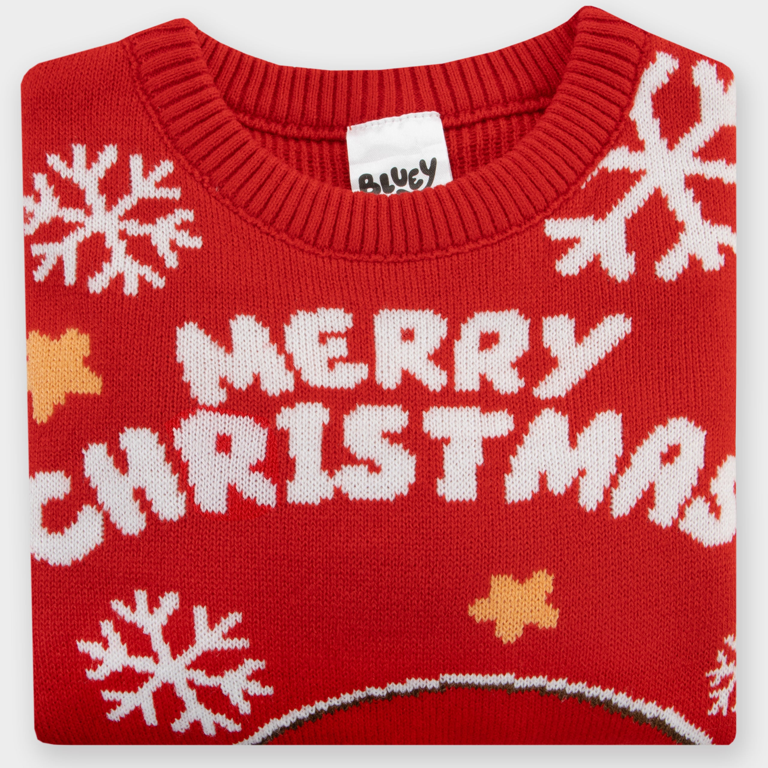 Bluey Girls Christmas Jumper