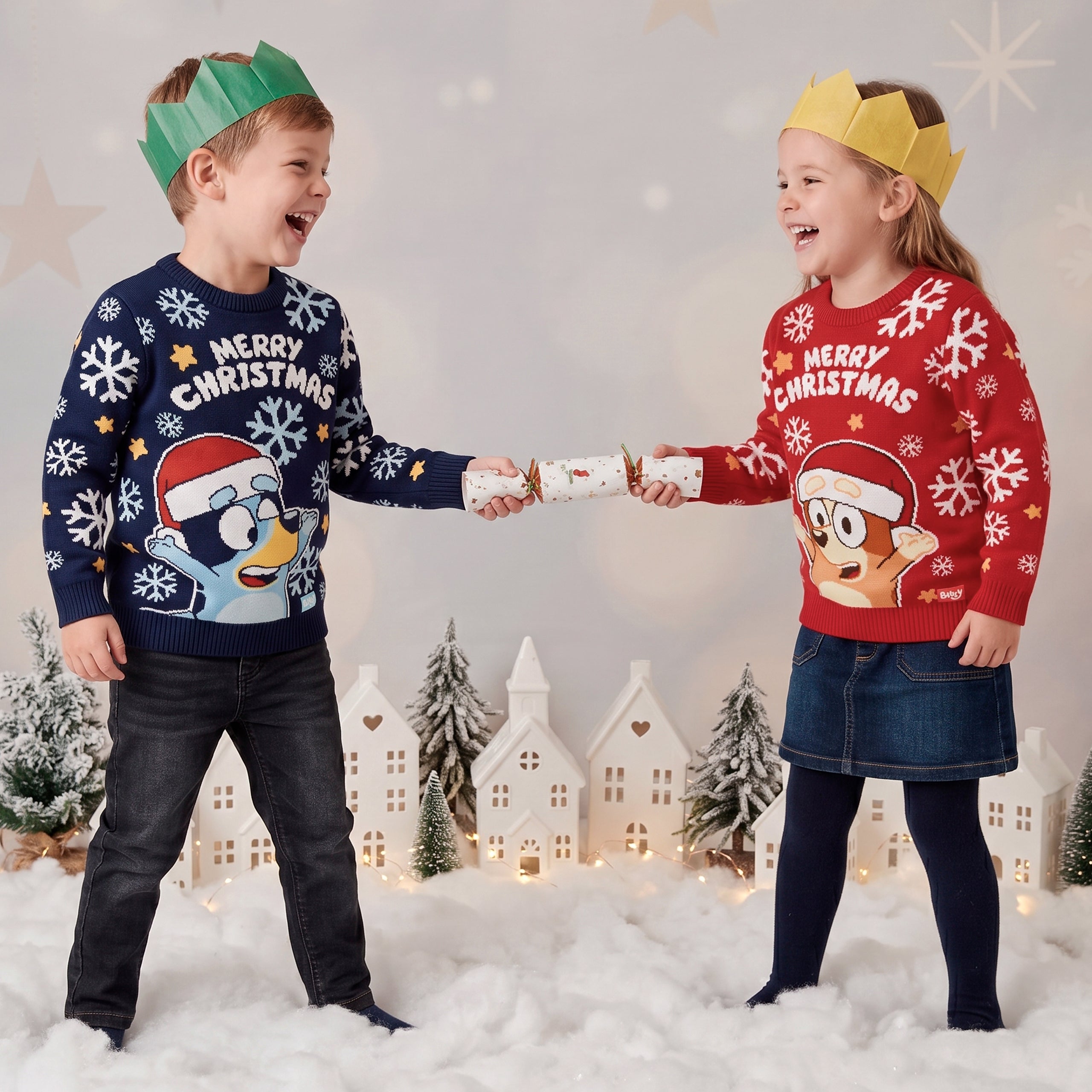 BLUEY TOPS | GIRLS XMAS JUMPER