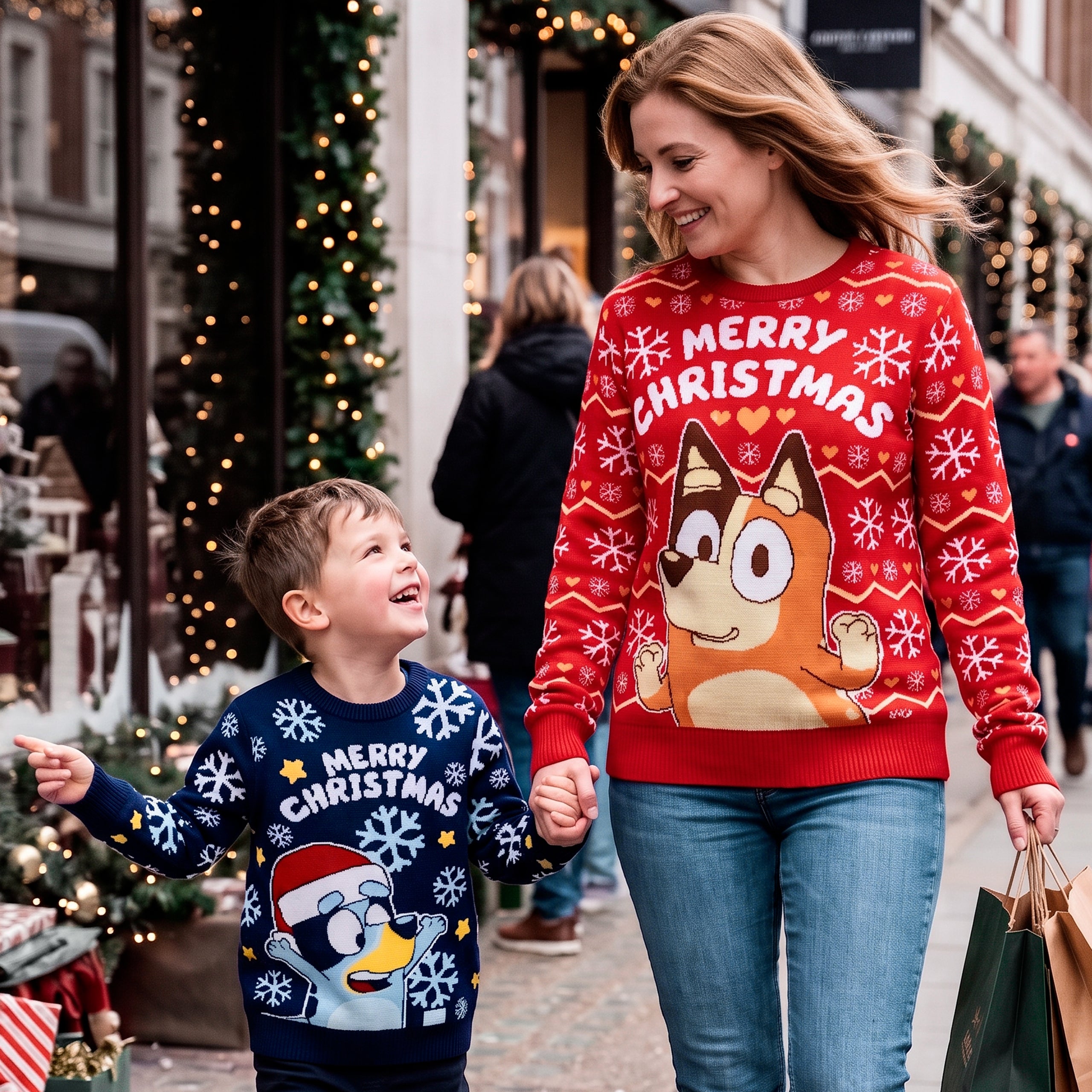 BLUEY TOPS | LADIES XMAS JUMPER