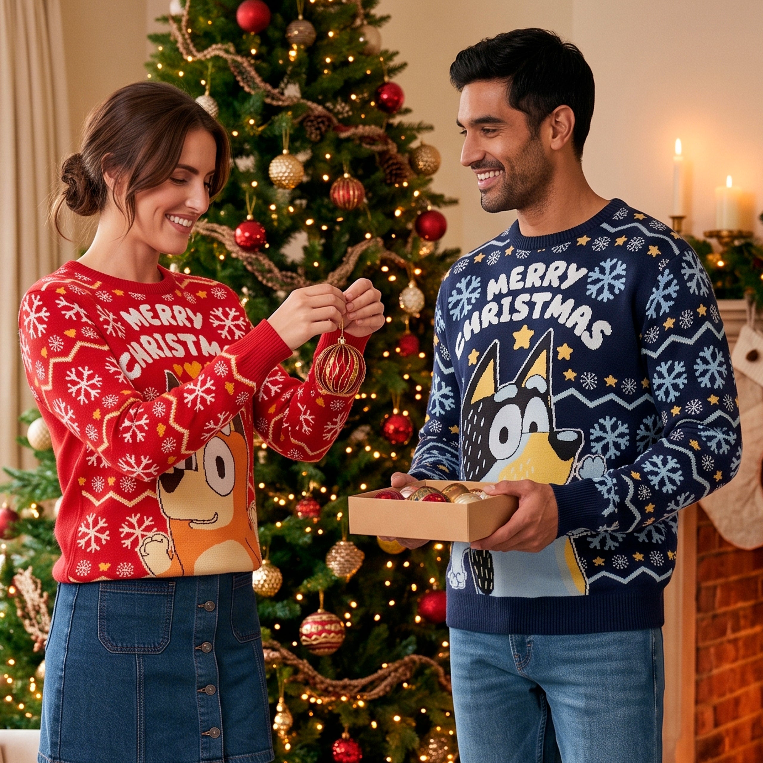 BLUEY TOPS | LADIES XMAS JUMPER