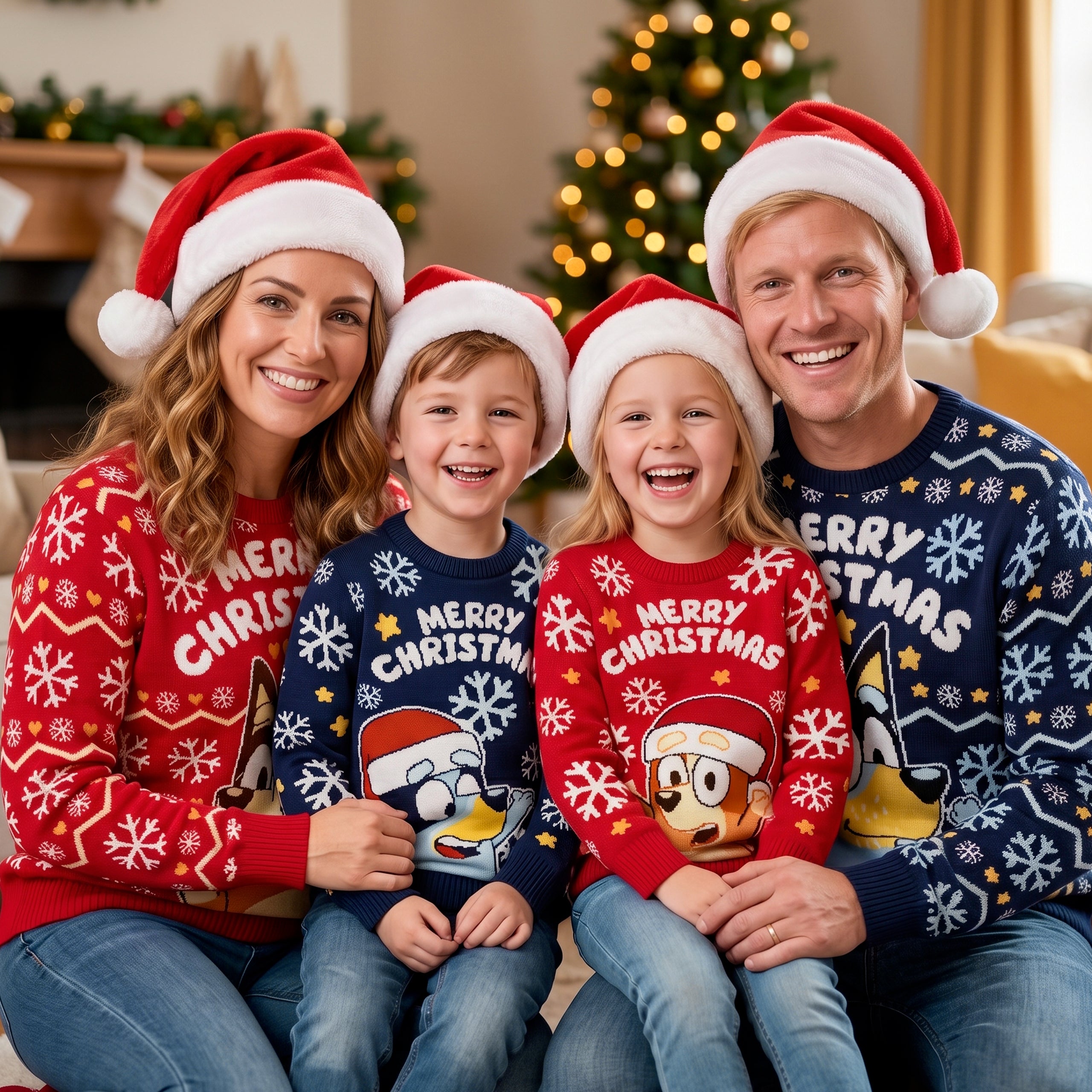 BLUEY TOPS | LADIES XMAS JUMPER