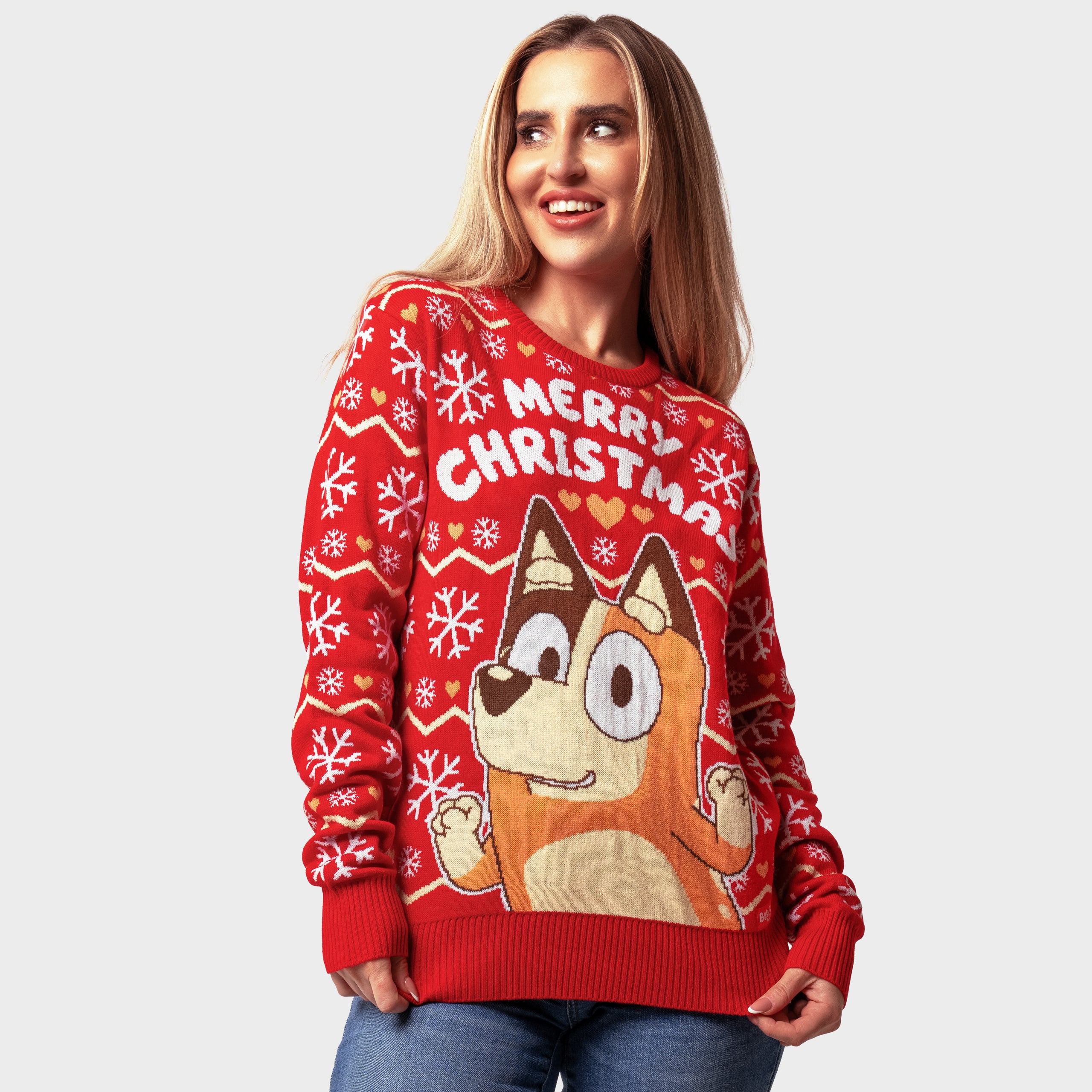 Bluey Womens Christmas Jumper
