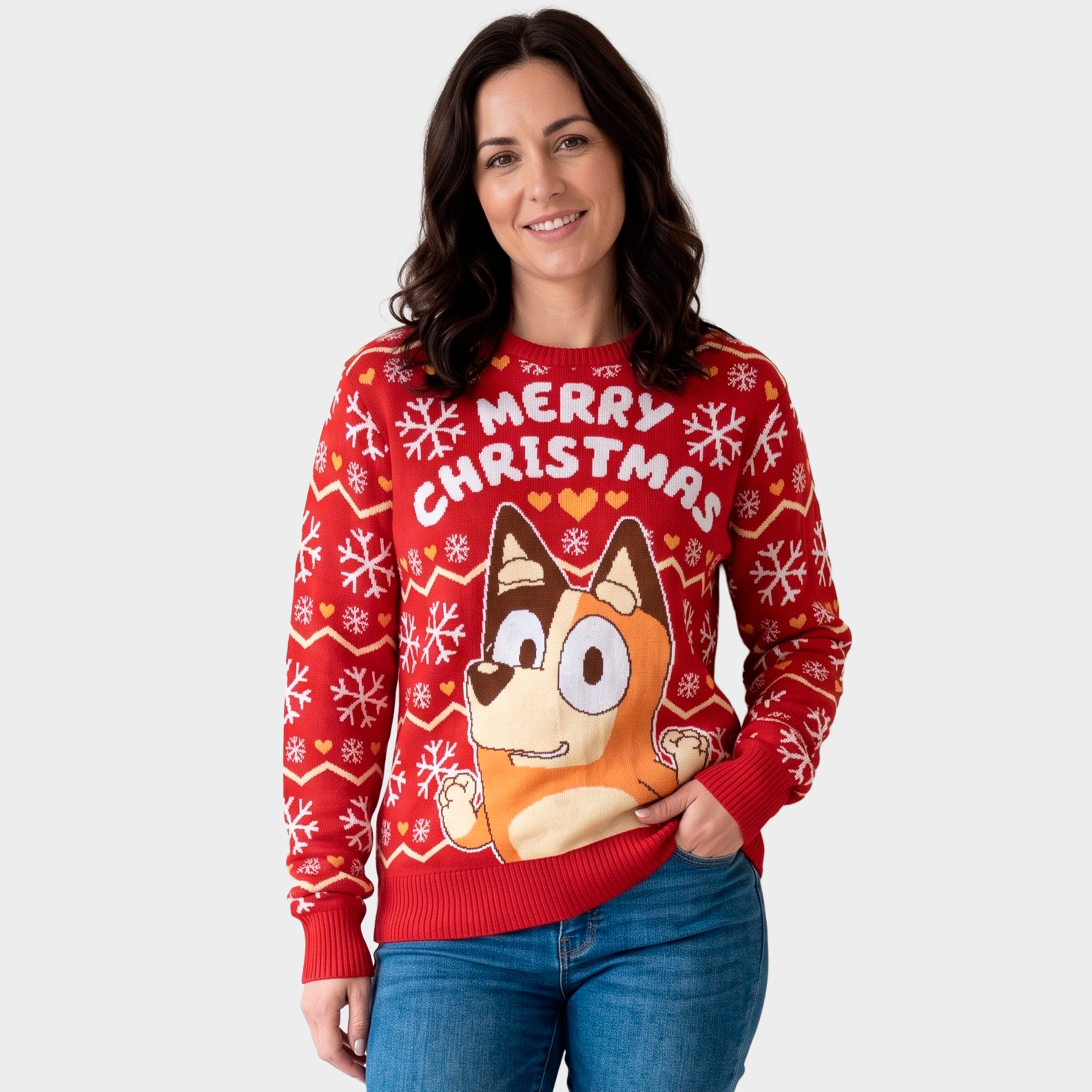 BLUEY TOPS | LADIES XMAS JUMPER