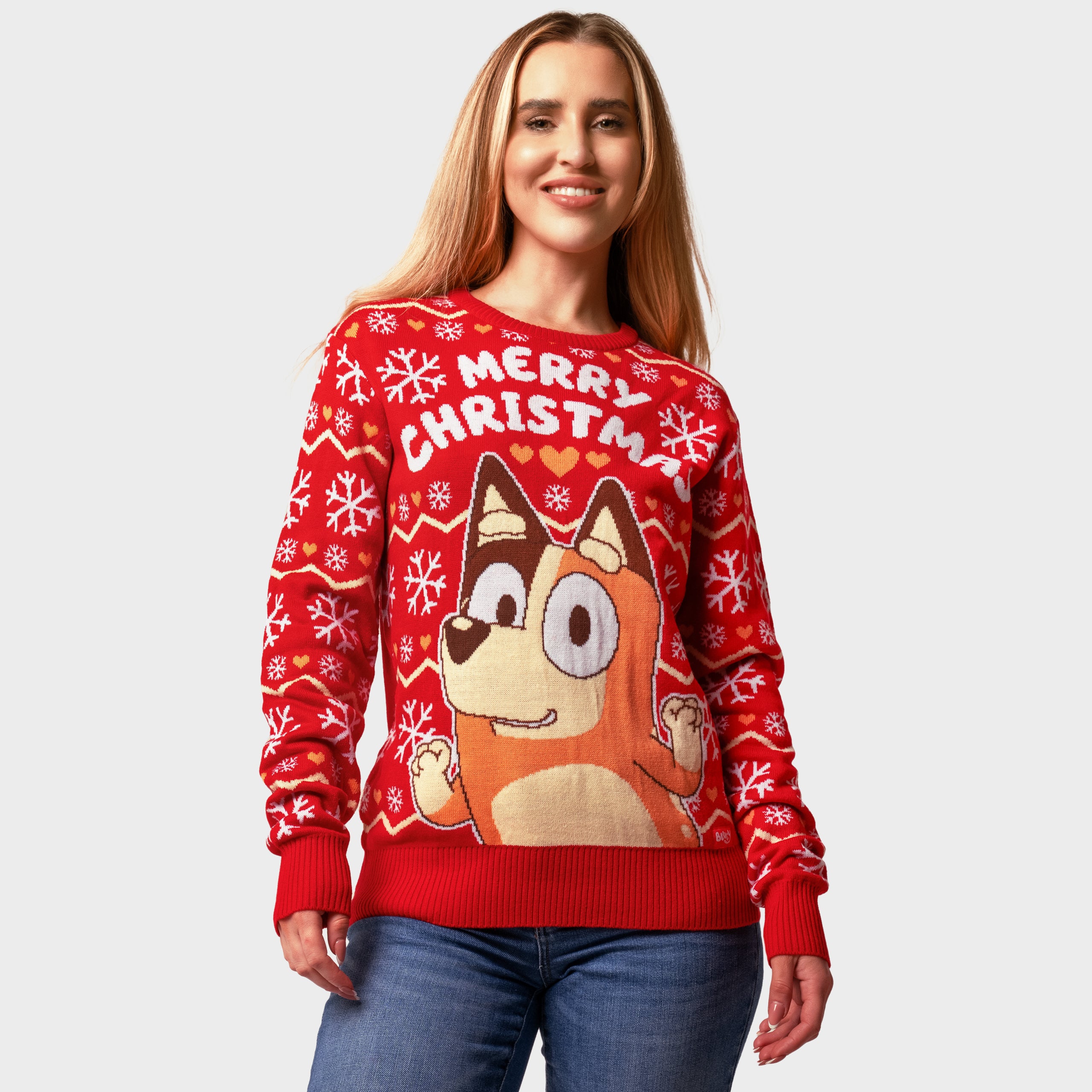 Bluey Womens Christmas Jumper