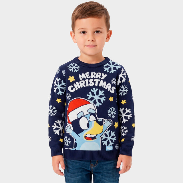 BLUEY TOPS | BOYS XMAS JUMPER
