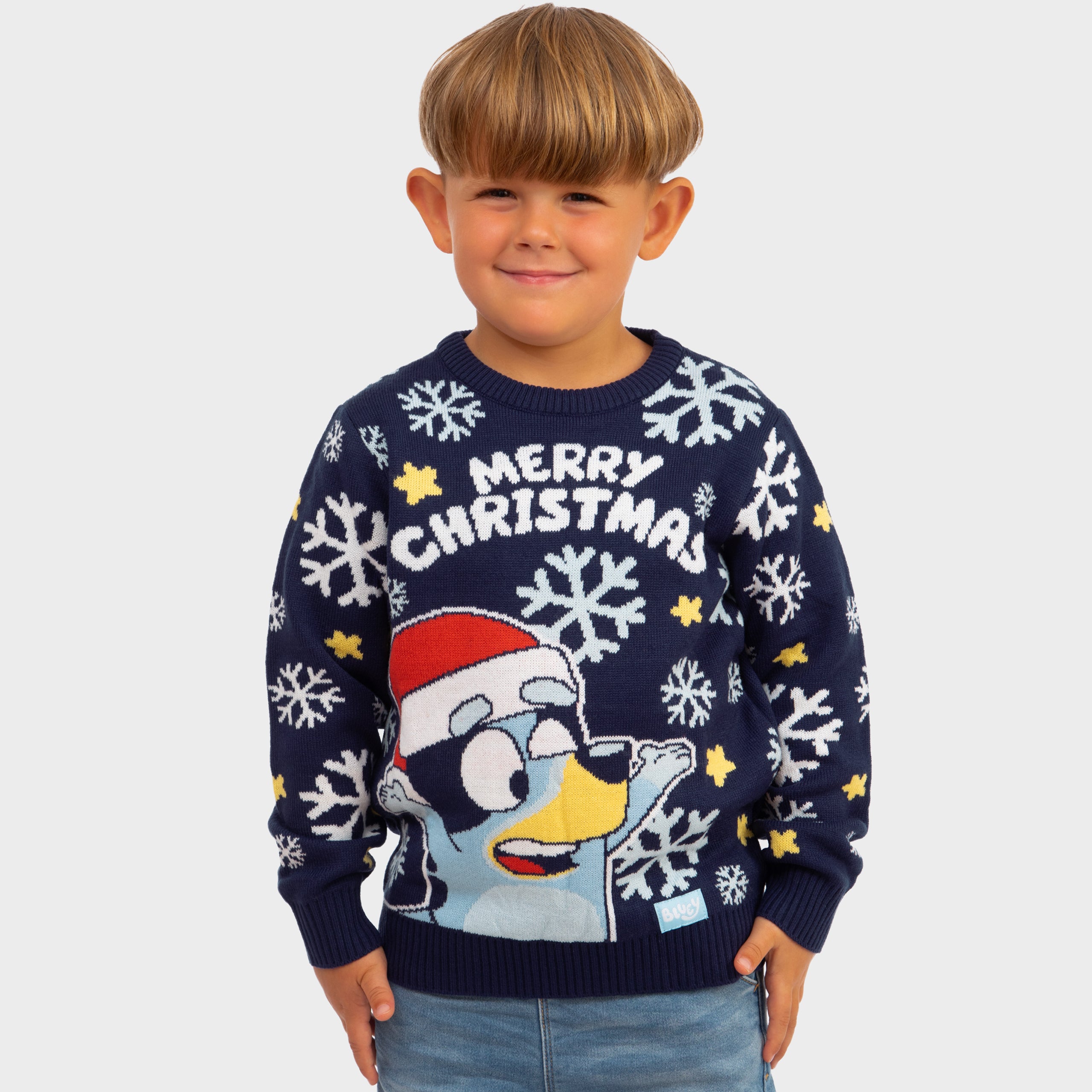 Bluey Boys Christmas Jumper
